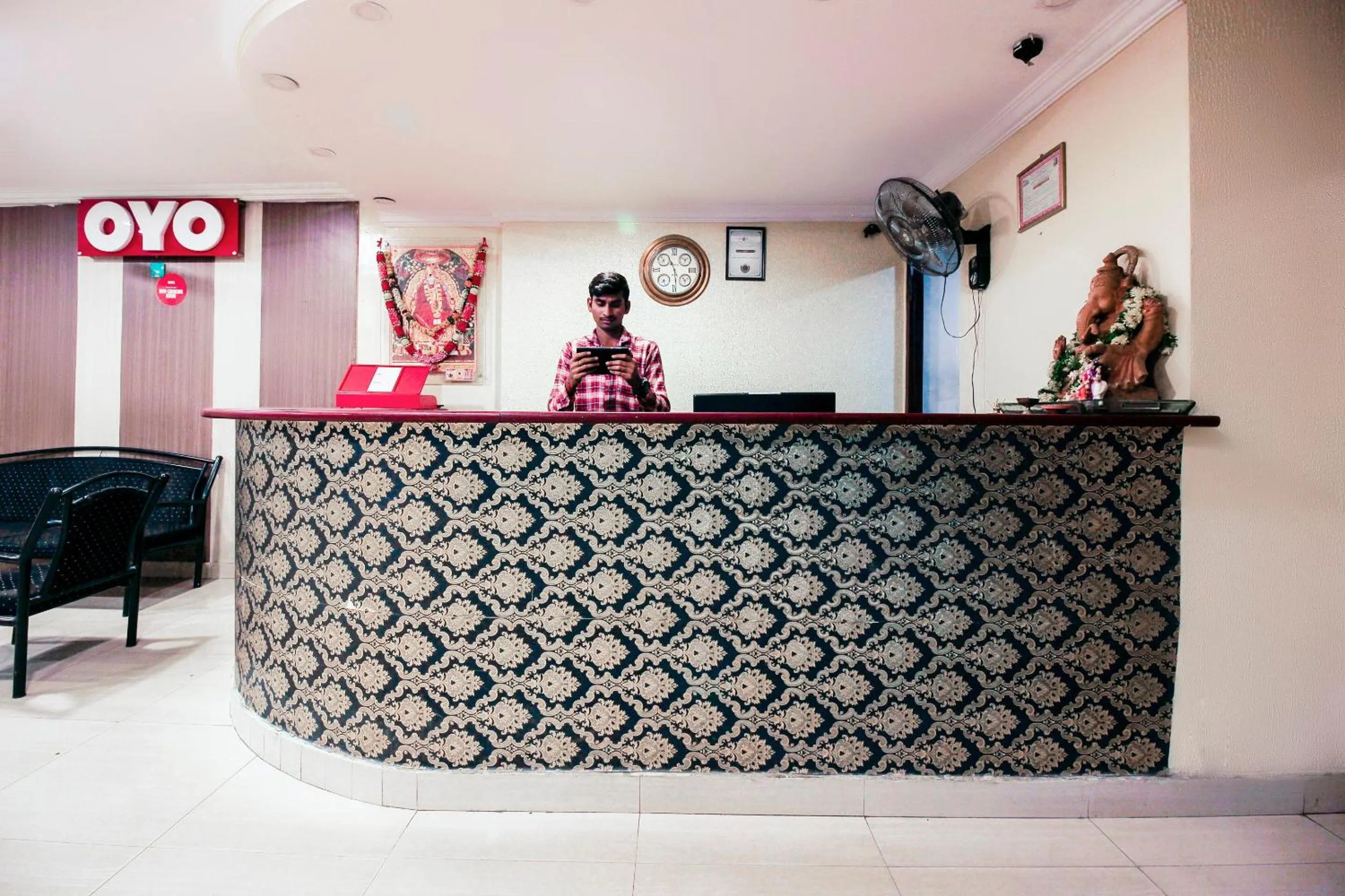 Lobby or reception in Hotel O Priya Residency