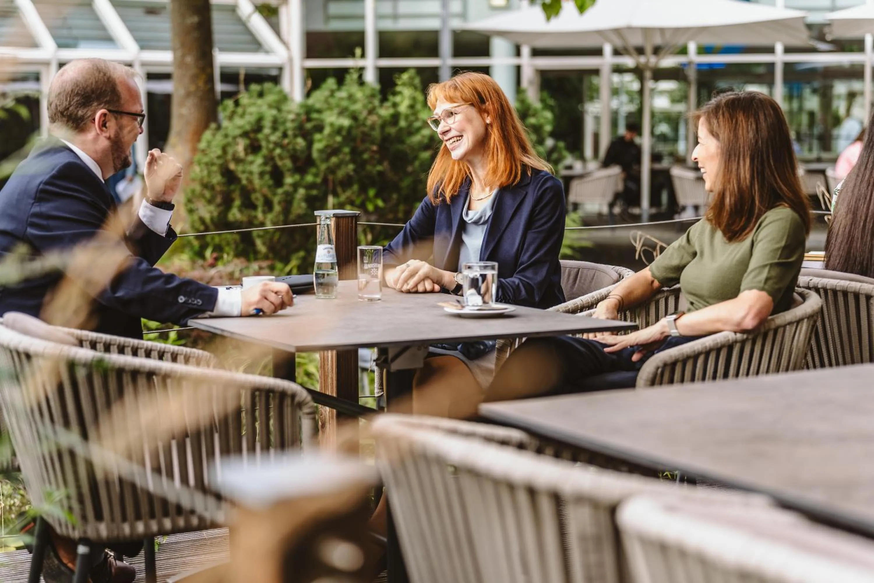 Balcony/Terrace in Hotel Gustav-Stresemann-Institut
