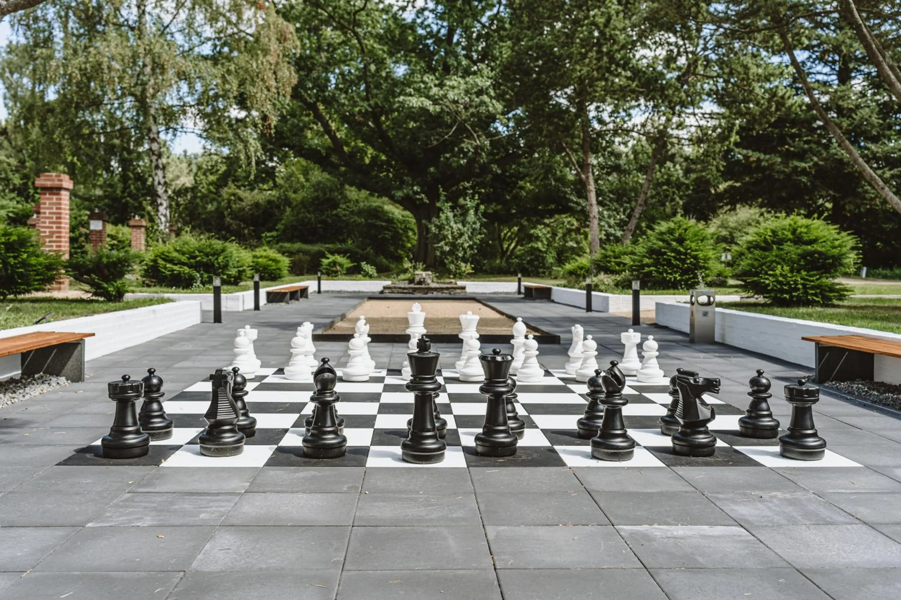 Garden view in Hotel Gustav-Stresemann-Institut