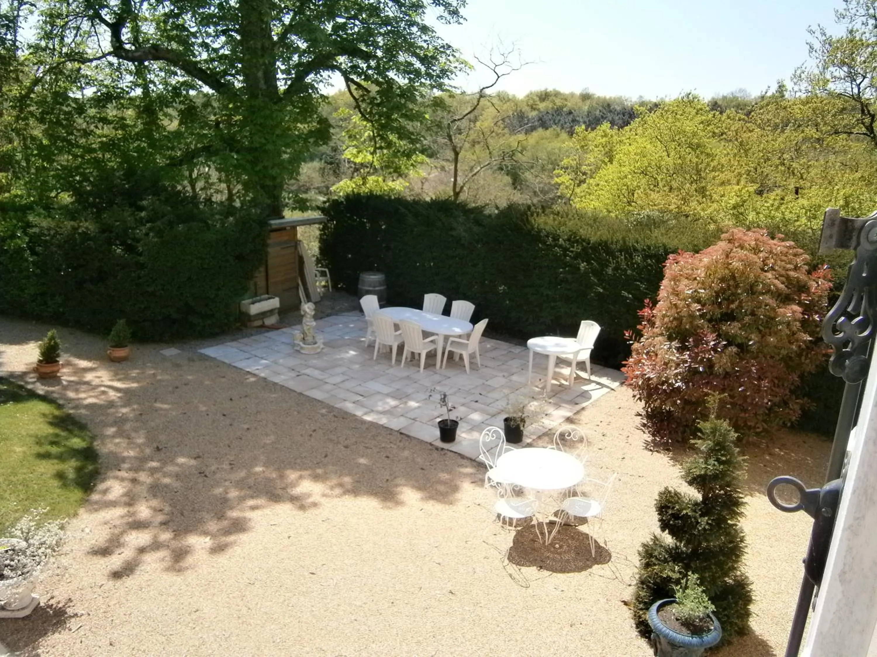 Balcony/Terrace in Logis La Folie