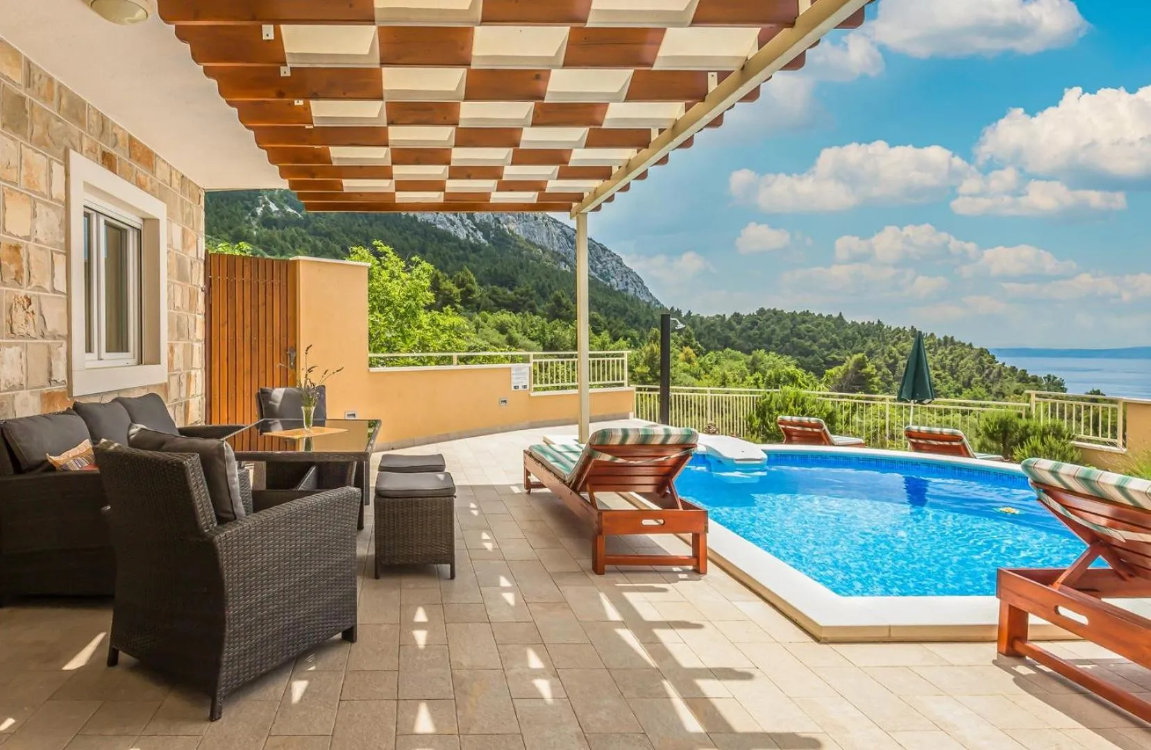 Villa Anima in Makarska, private pool