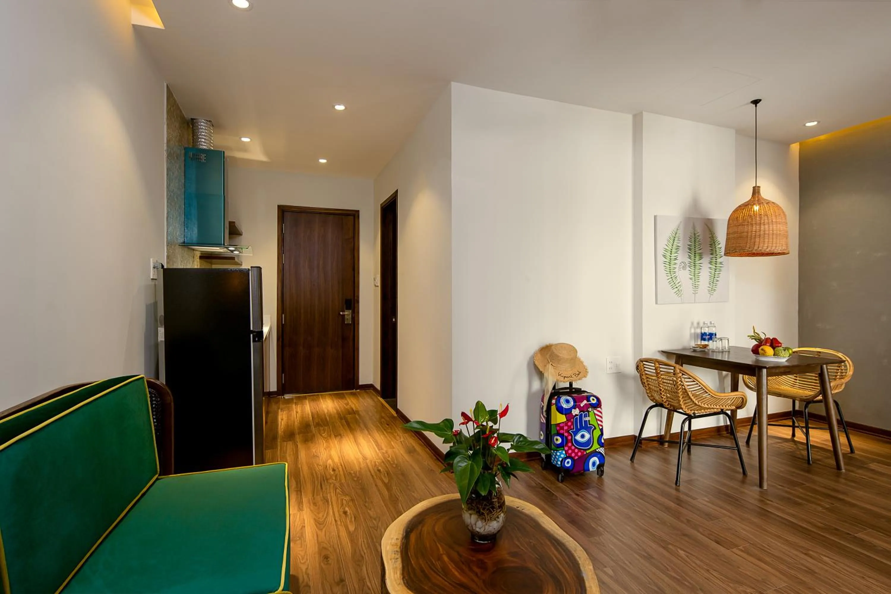 Living room in Tropical House Apartment Da Nang