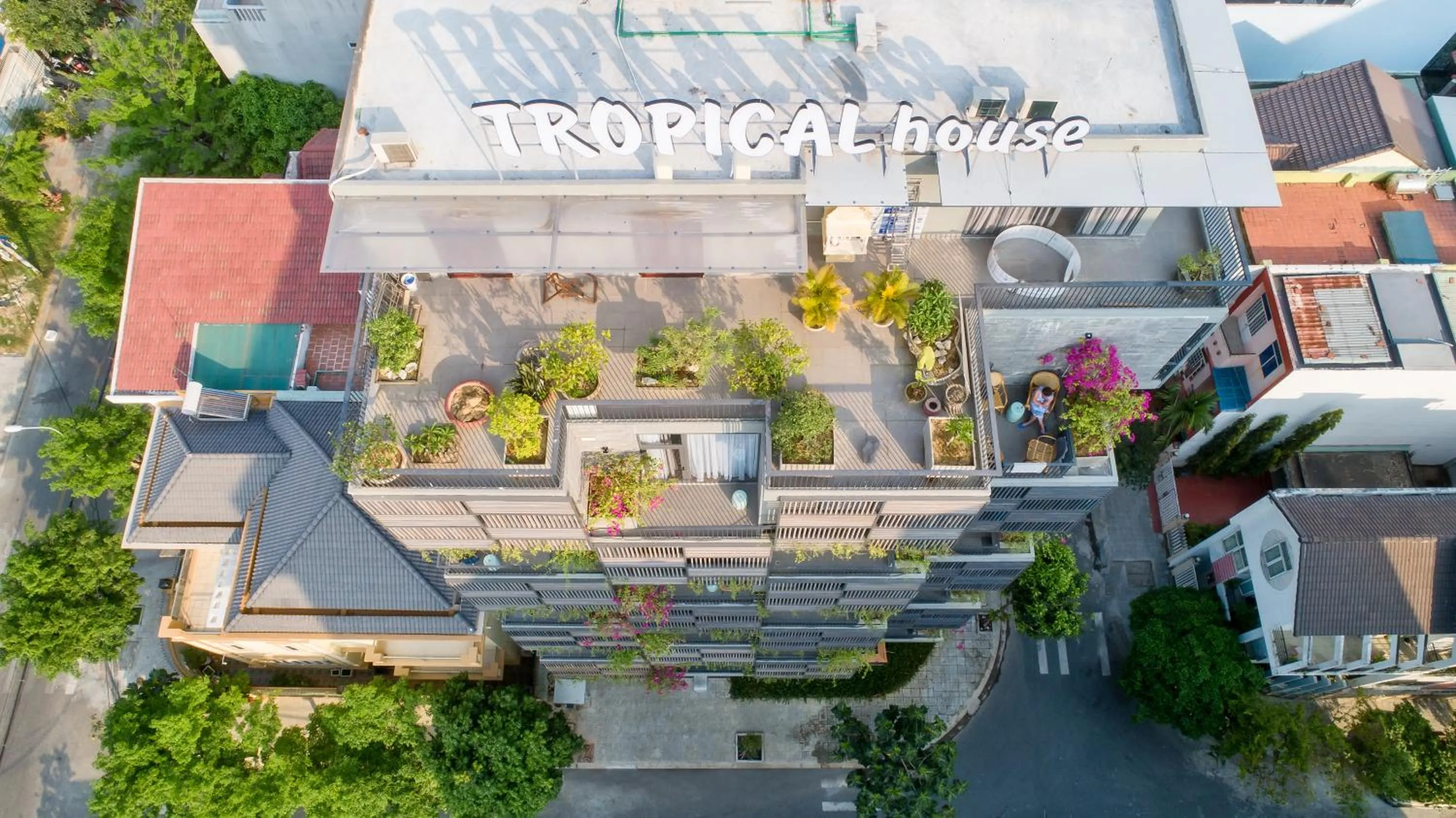 Facade/entrance in Tropical House Apartment Da Nang