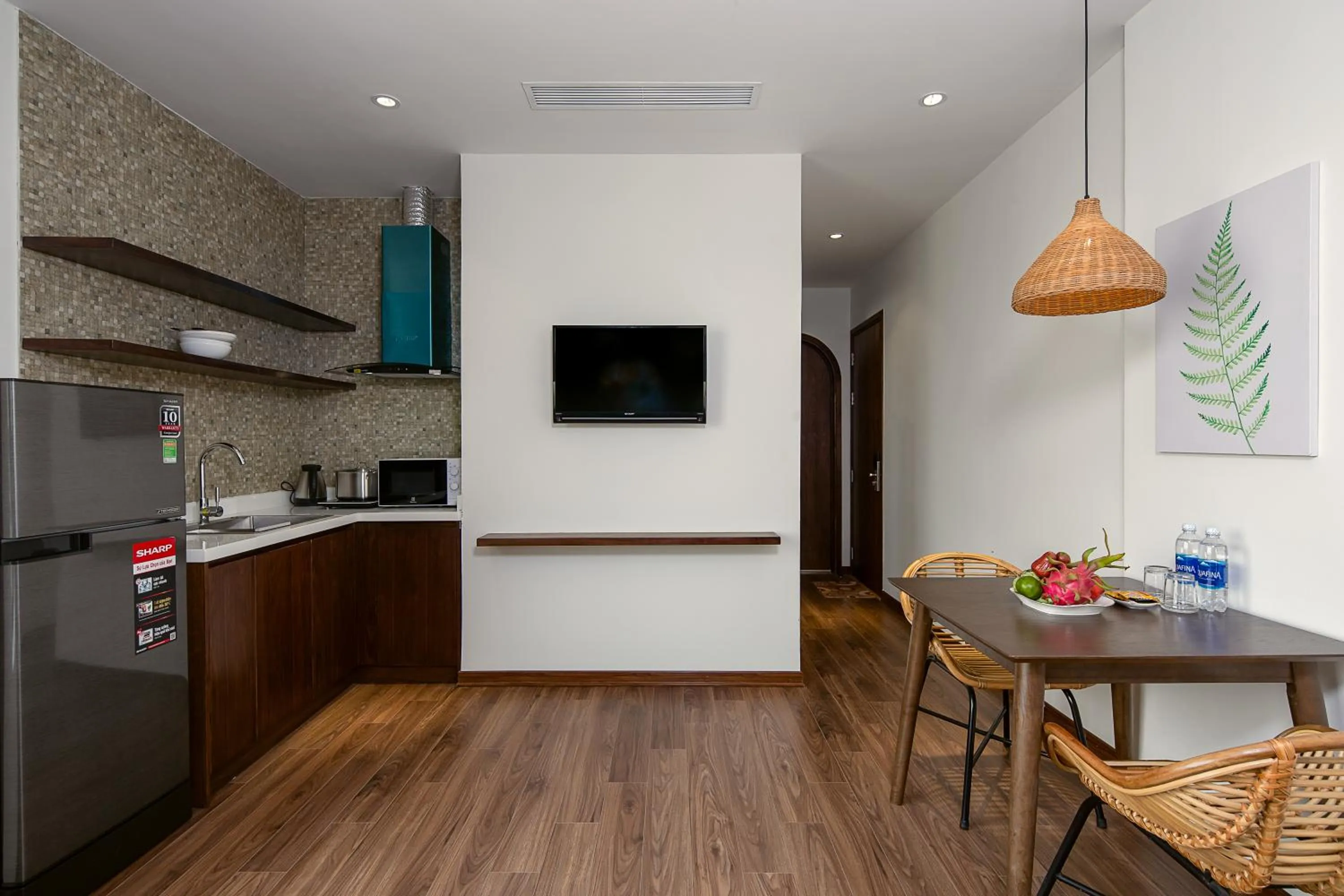 TV and multimedia in Tropical House Apartment Da Nang