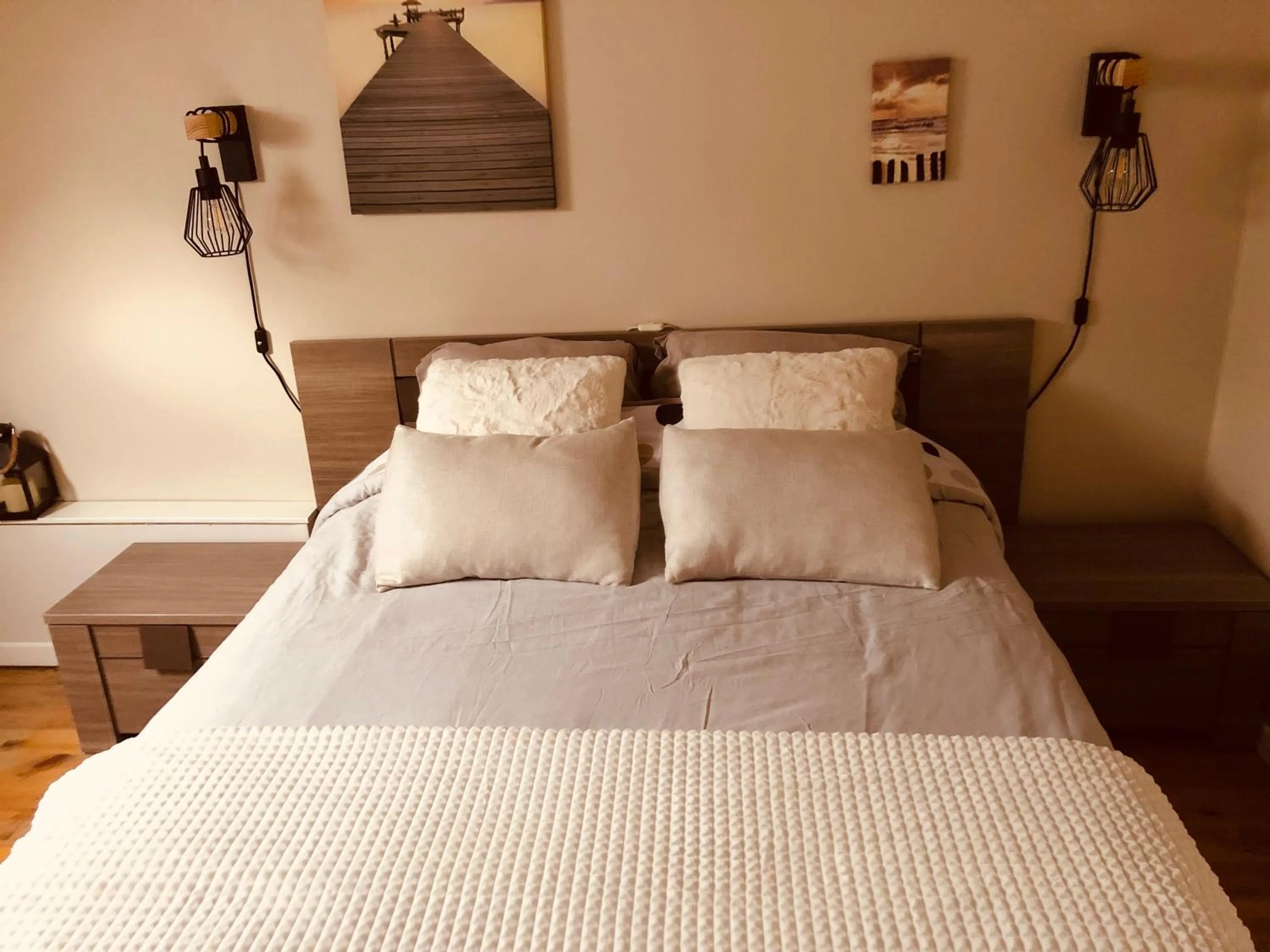 Bed in Chambres d'Hôtes Bastia et Bonifacio