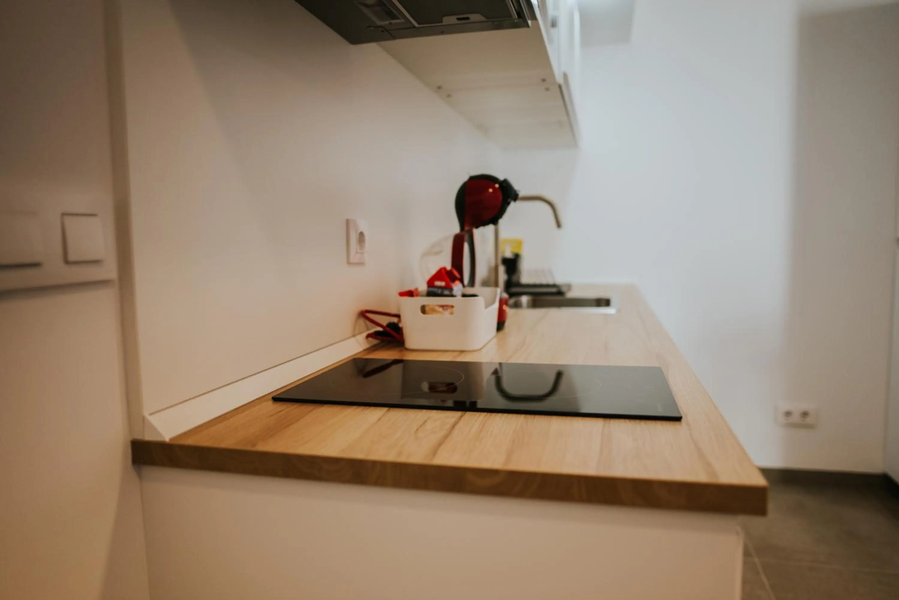 Kitchen or kitchenette in Apartamentos ZHR