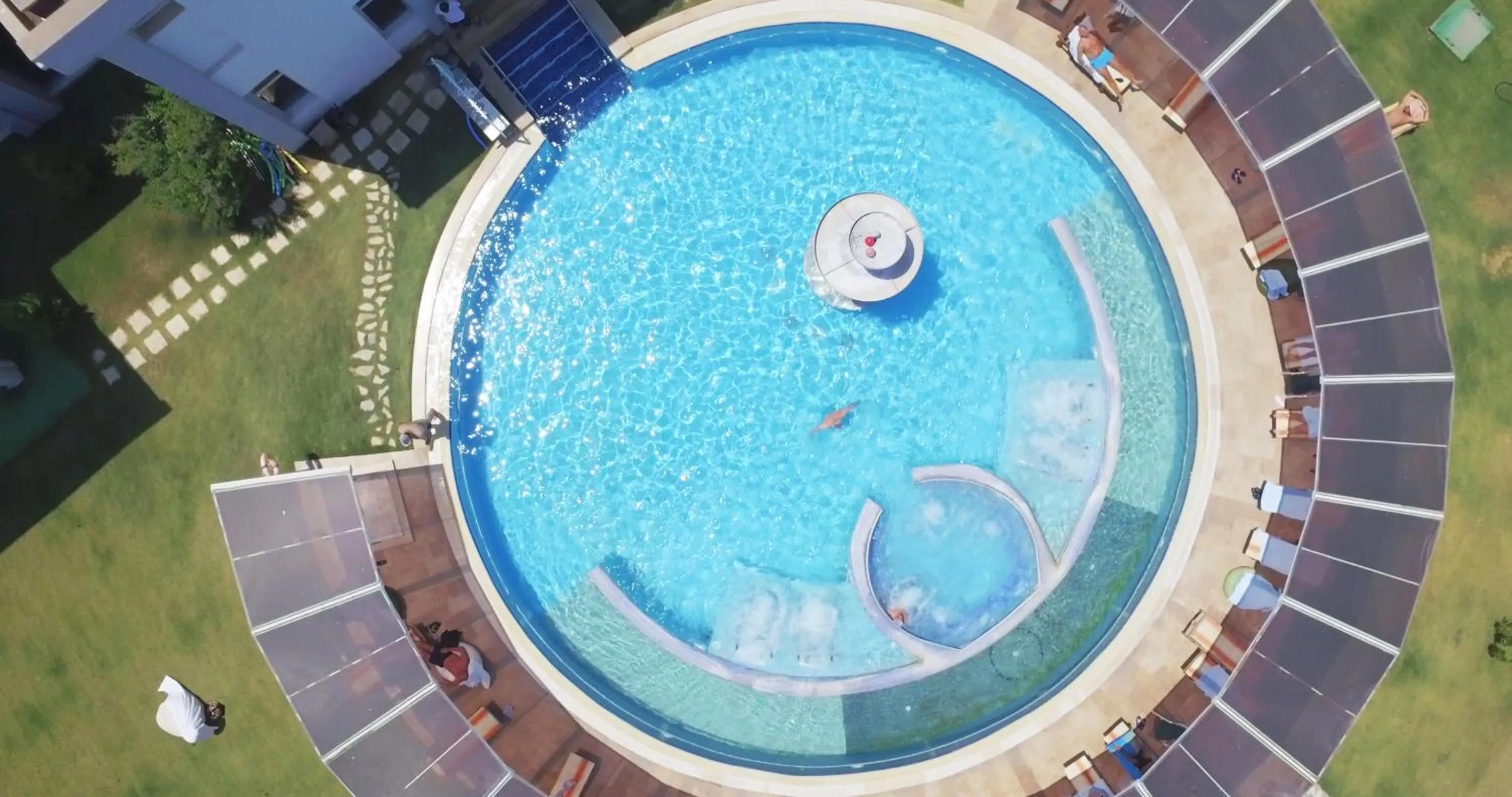 Bird's eye view in Balcova Termal Hotel