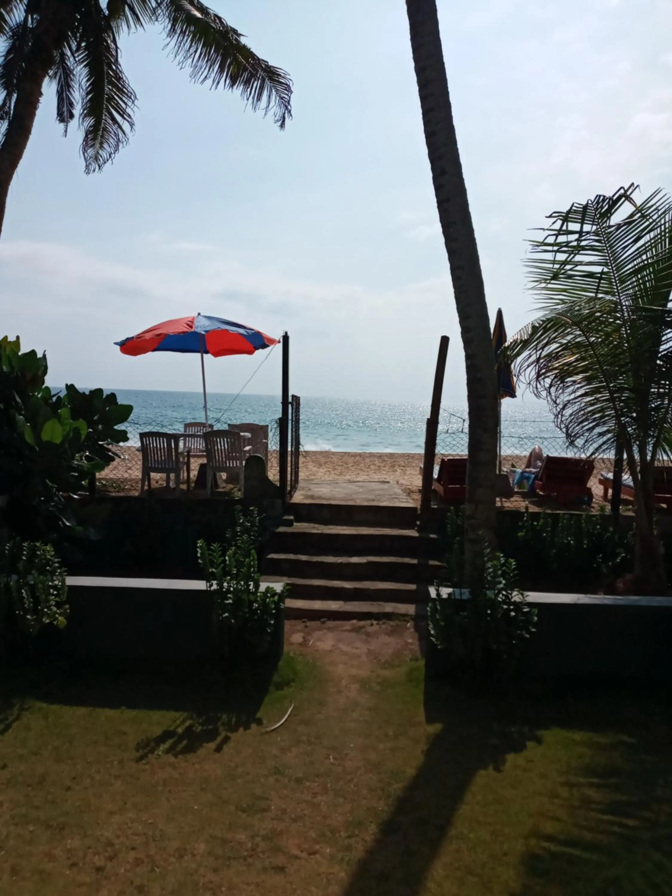 Sea view in New SeaSide Inn Hikkaduwa