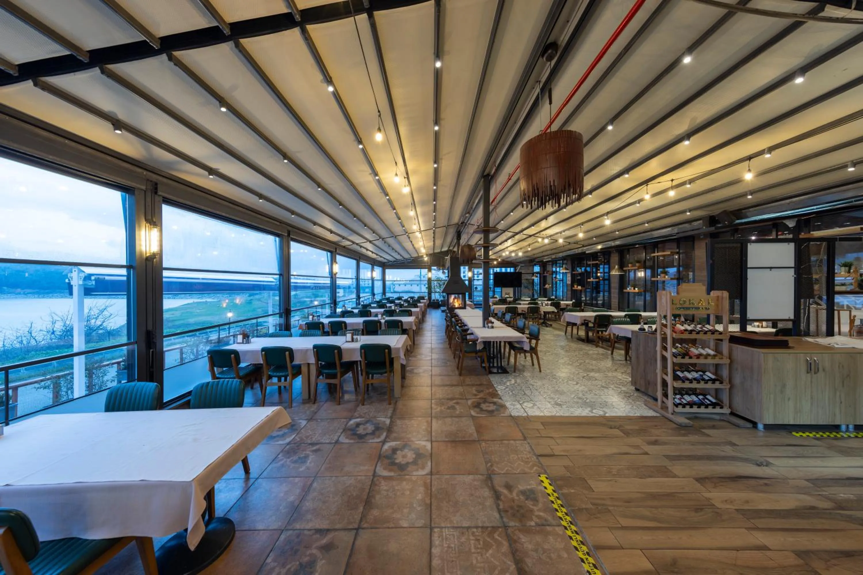 Restaurant/places to eat in NEHİR HOTEL KEŞAN