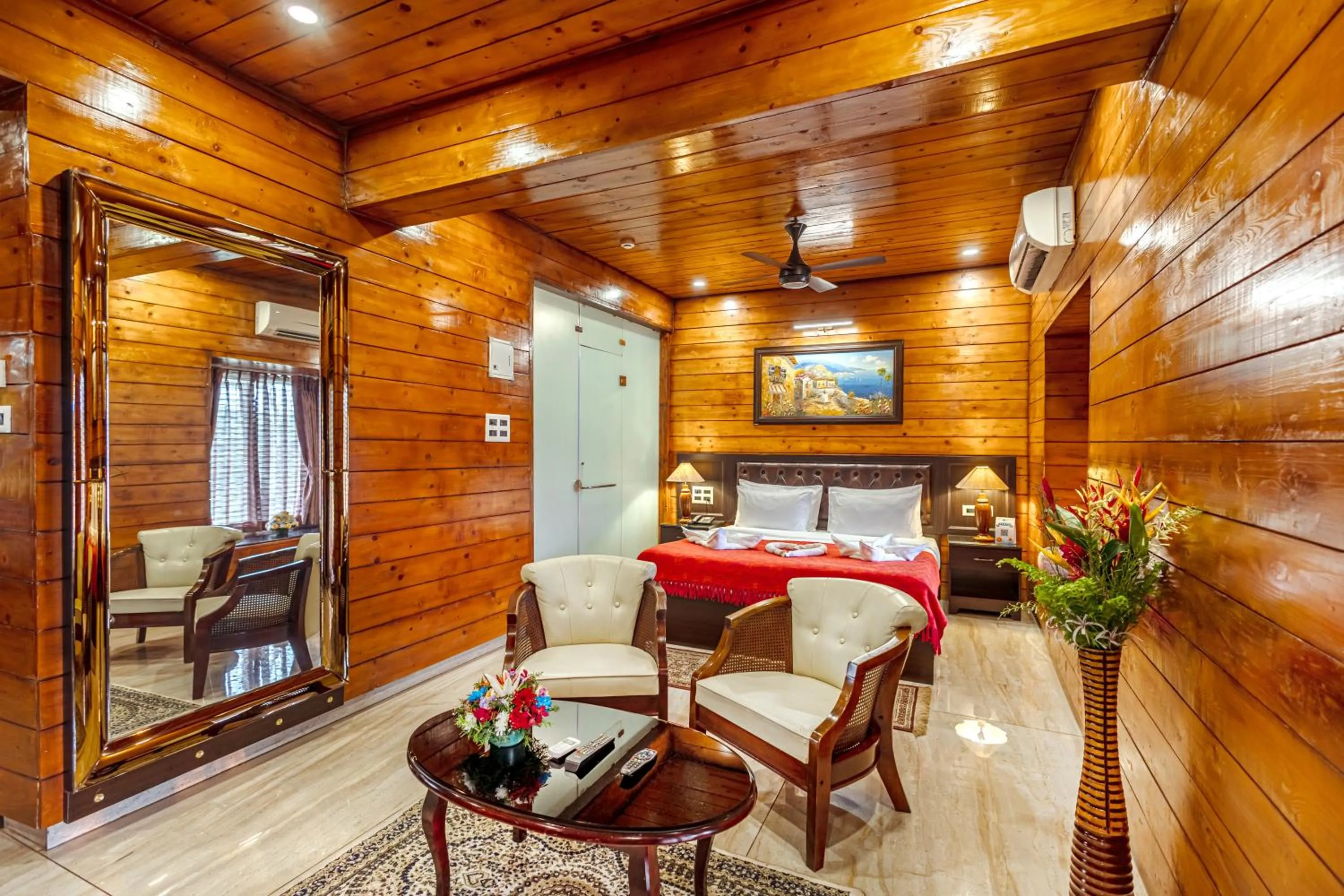 Bed in Salcete Beach Resort