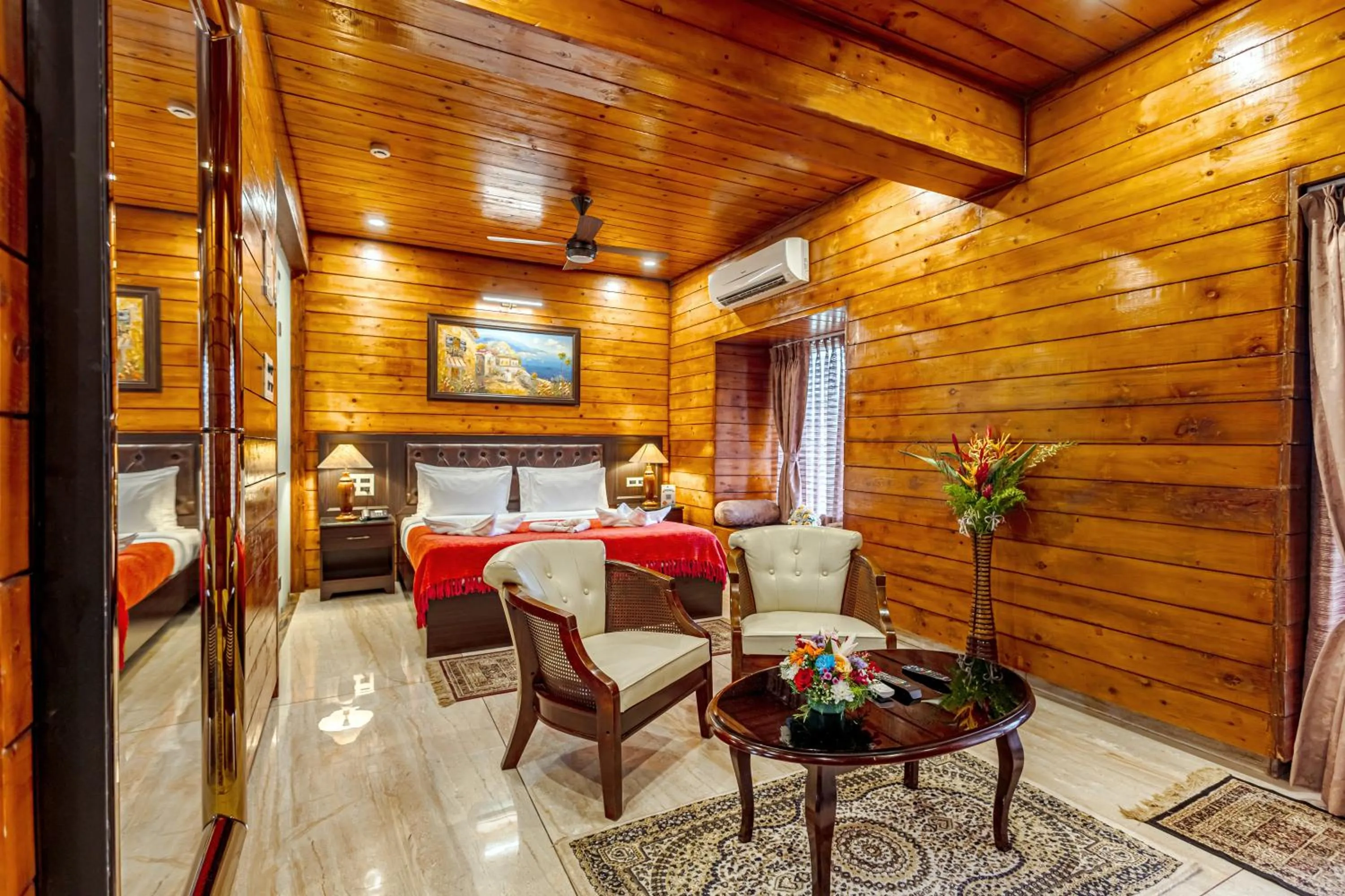 Bed in Salcete Beach Resort