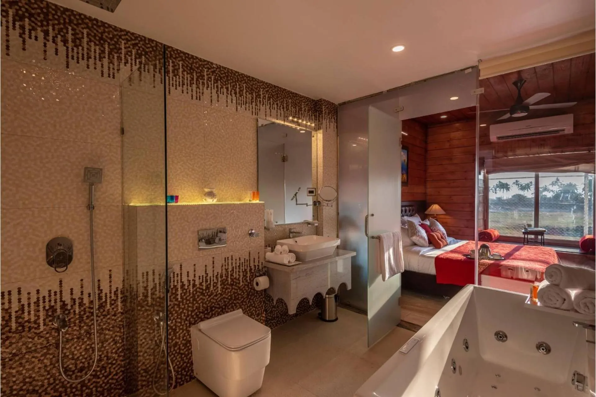 Bathroom in Salcete Beach Resort