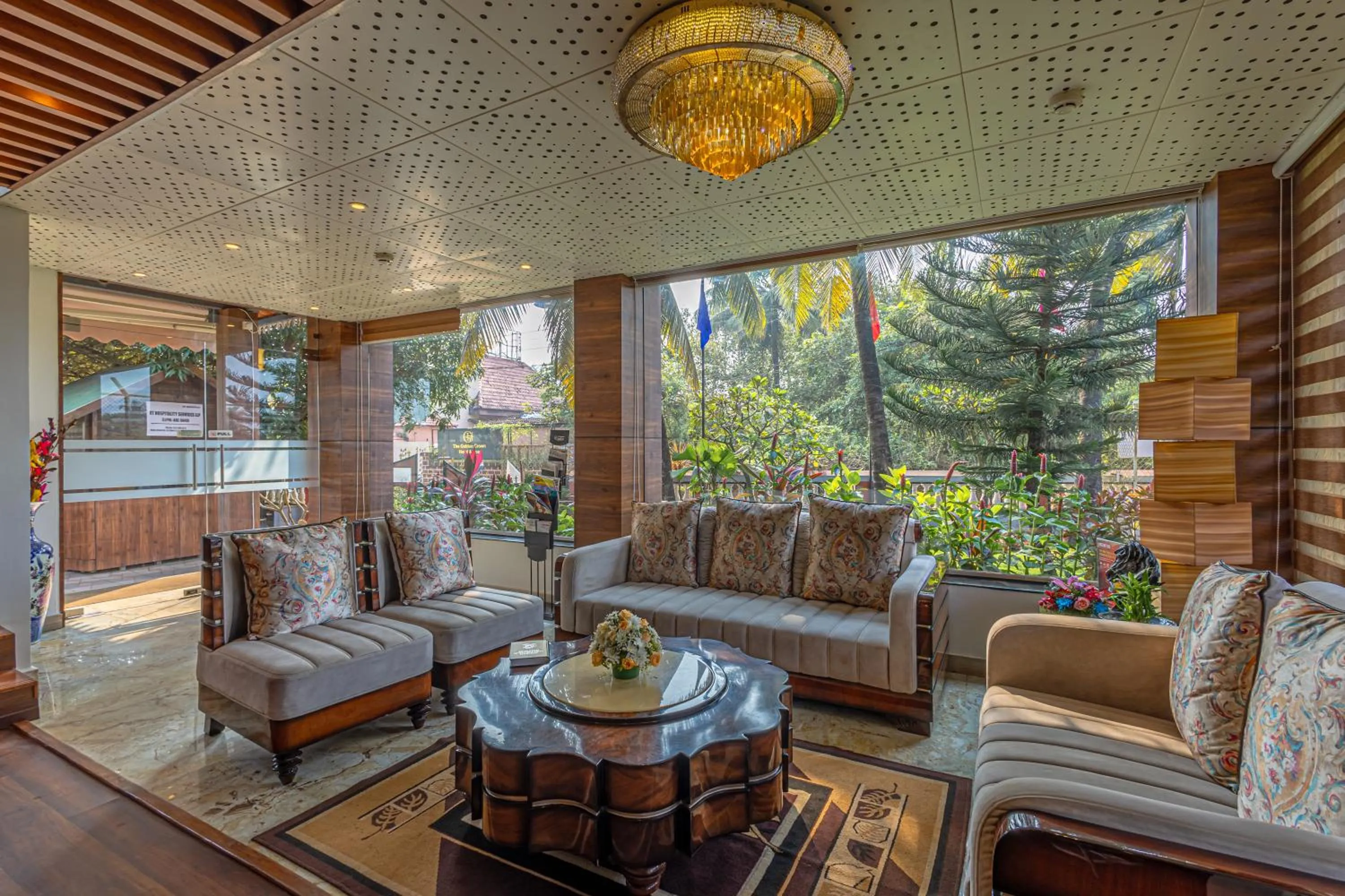 Lobby or reception in Salcete Beach Resort