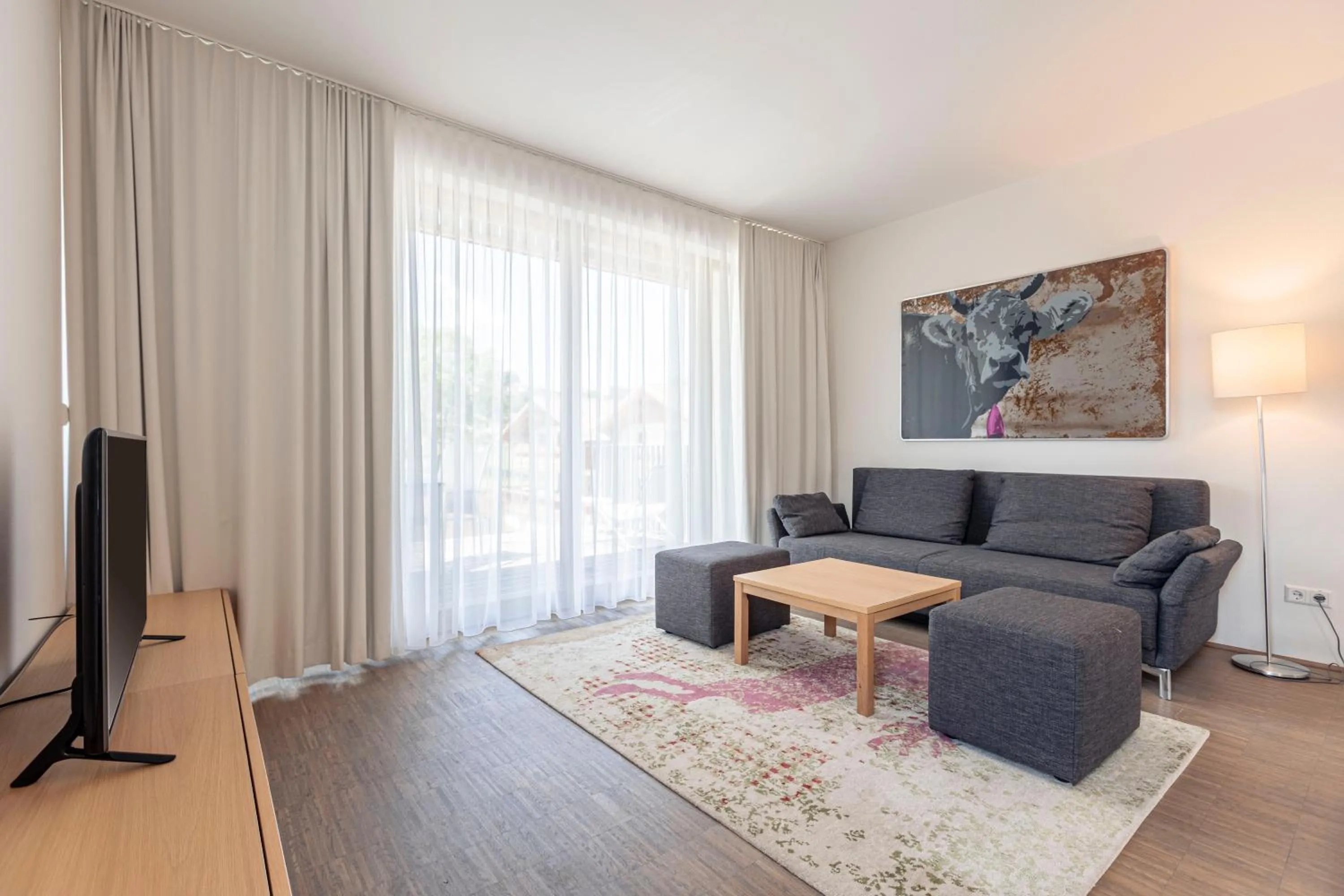 Living room in Alpenrock Schladming by ALPS RESORTS