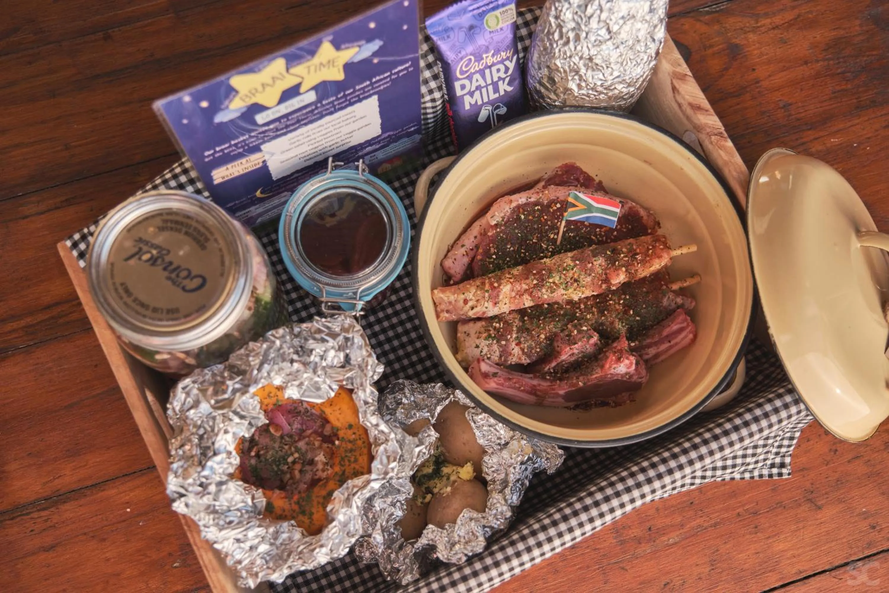 Food and drinks in Oakhurst Farm Cottages