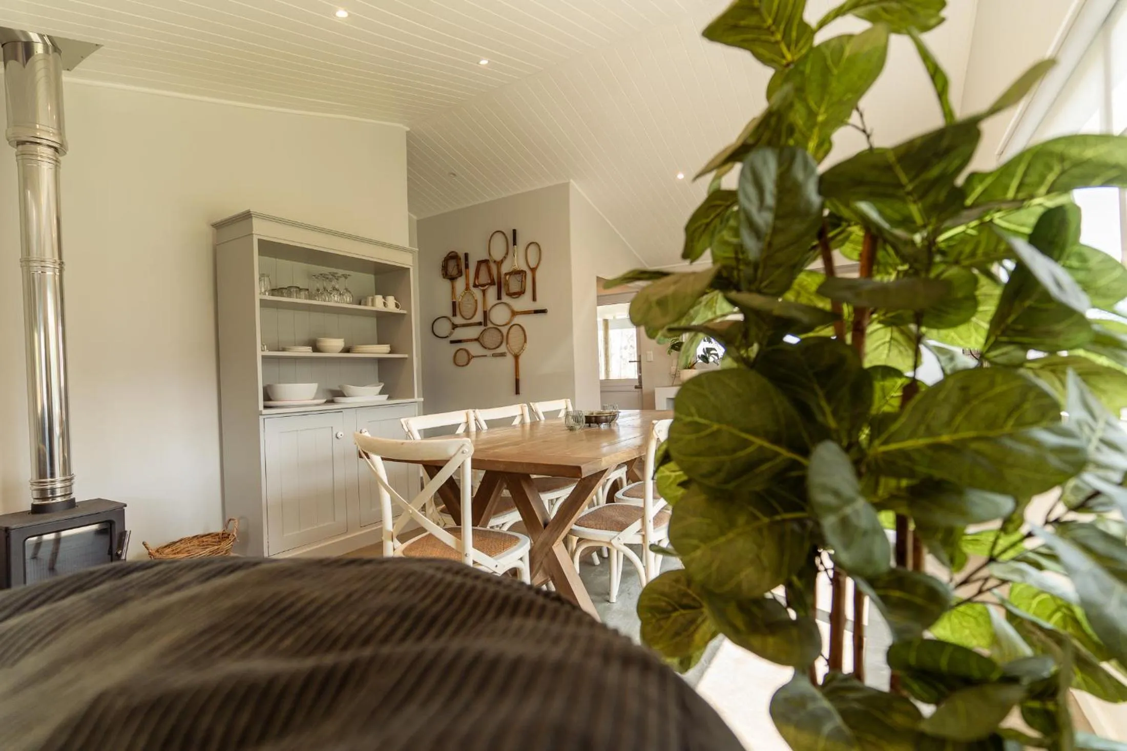 Dining area in Oakhurst Farm Cottages