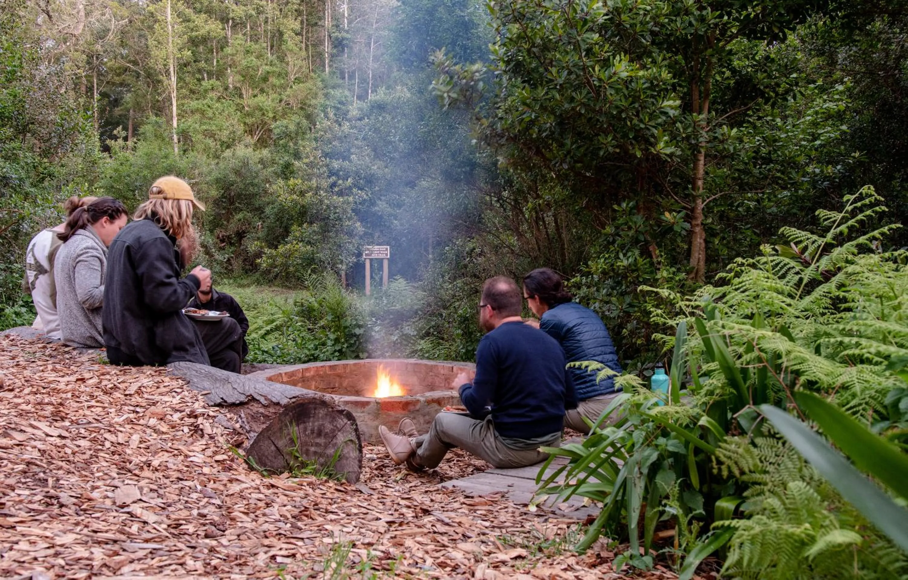 People in Oakhurst Farm Cottages