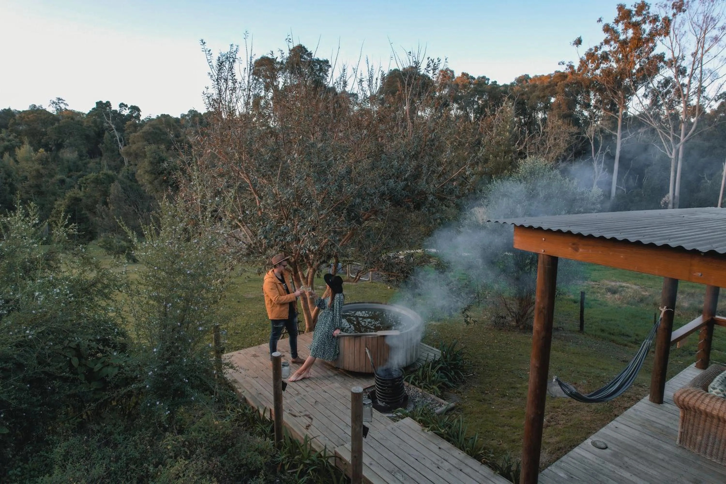 Garden in Oakhurst Farm Cottages