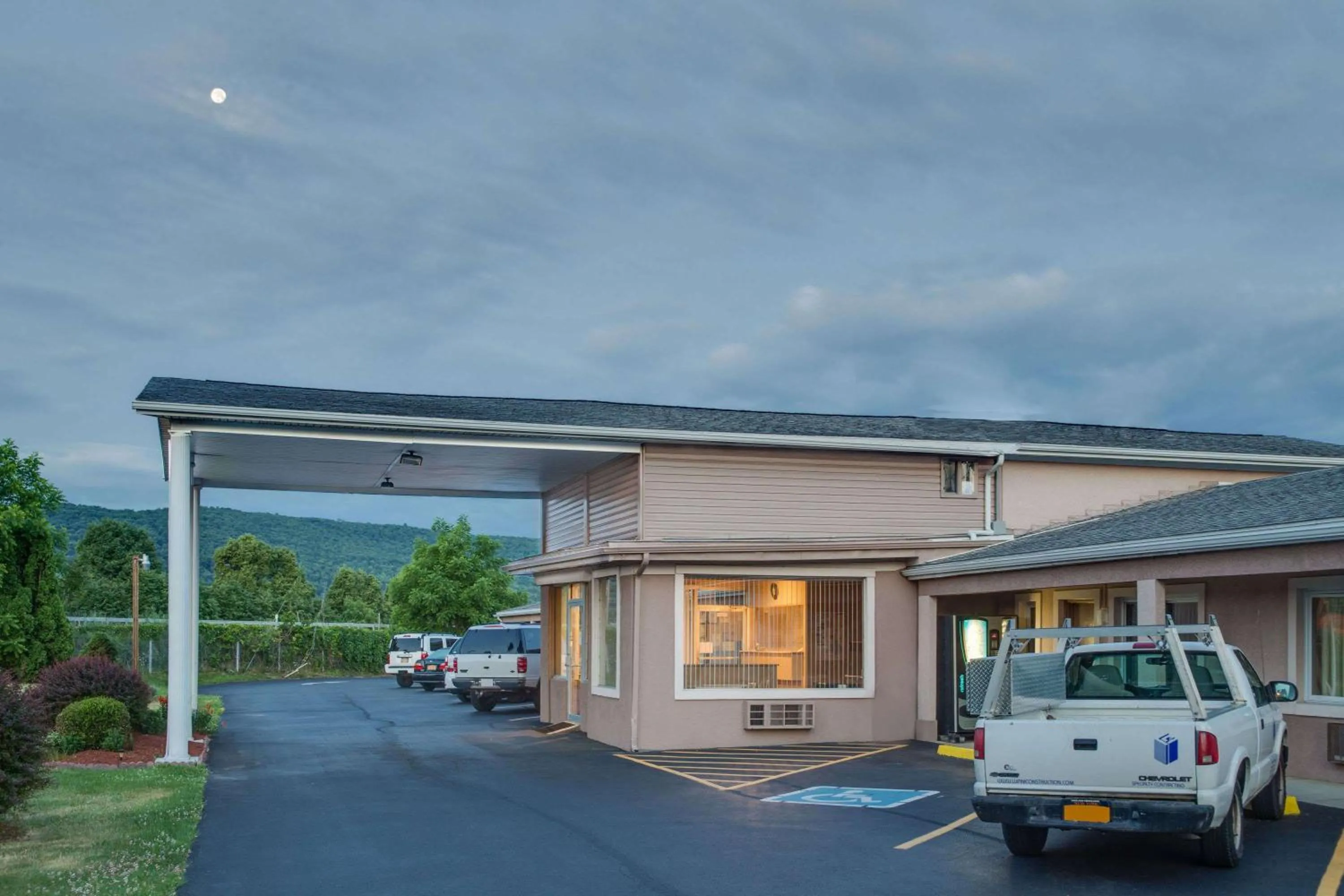 On site in Travel Inn