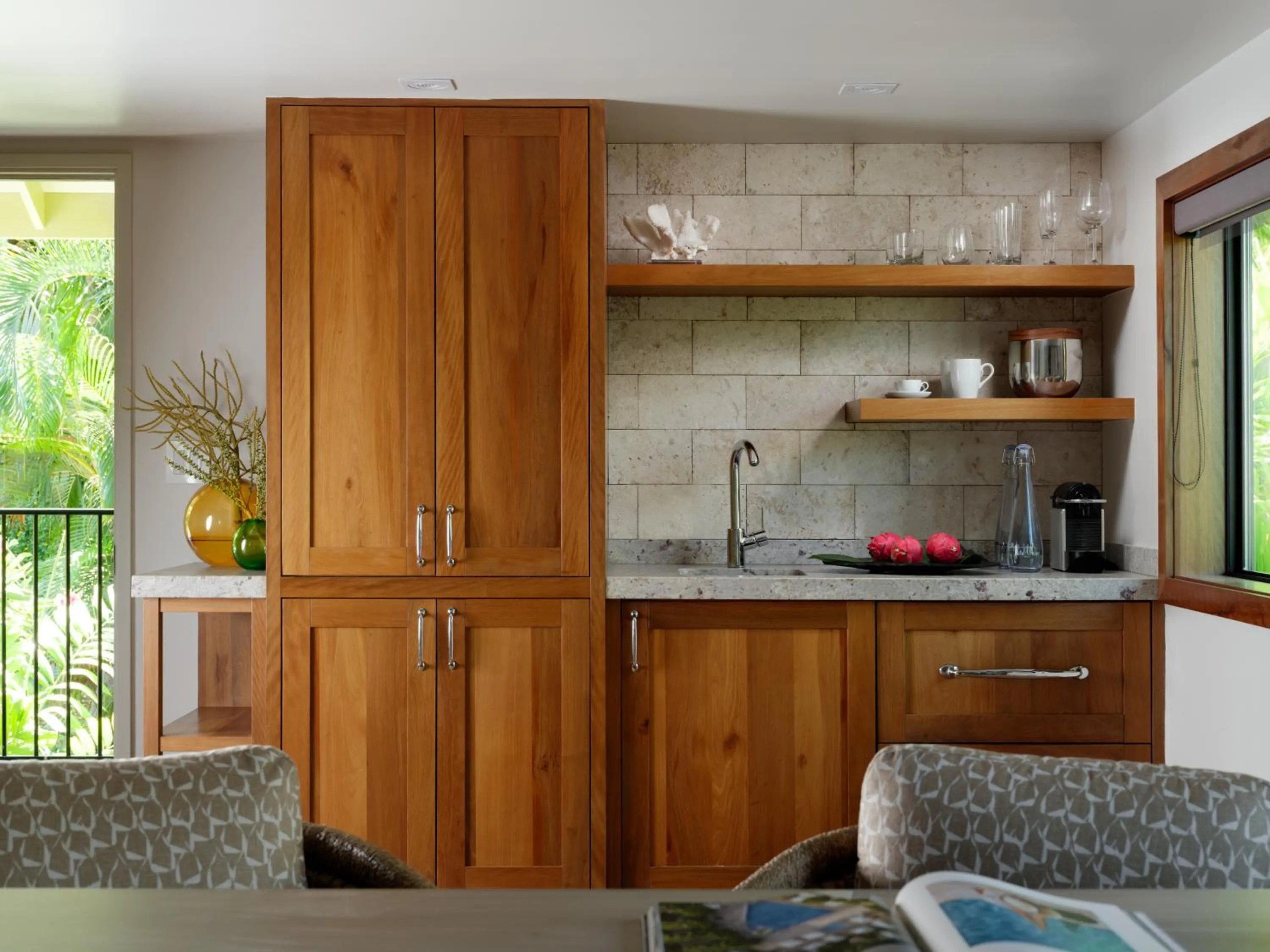 Kitchen or kitchenette in Hotel Wailea, Relais & Châteaux - Adults Only