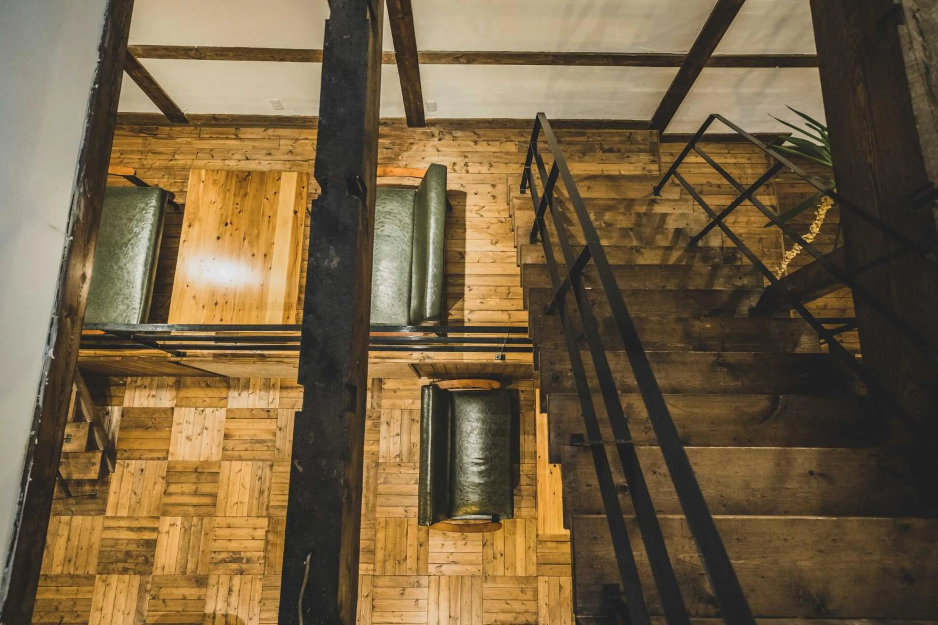 Living room in Otaru Tap Room & Hostel