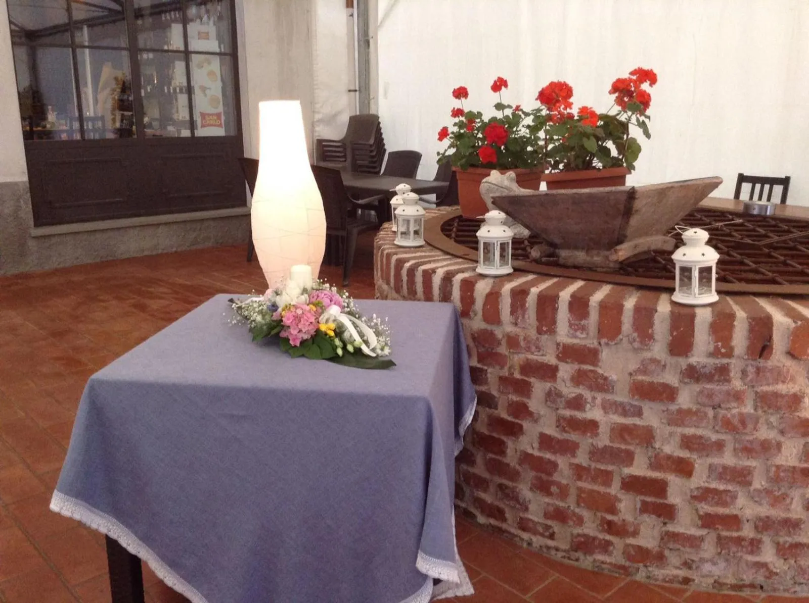 Patio in La Scuderia