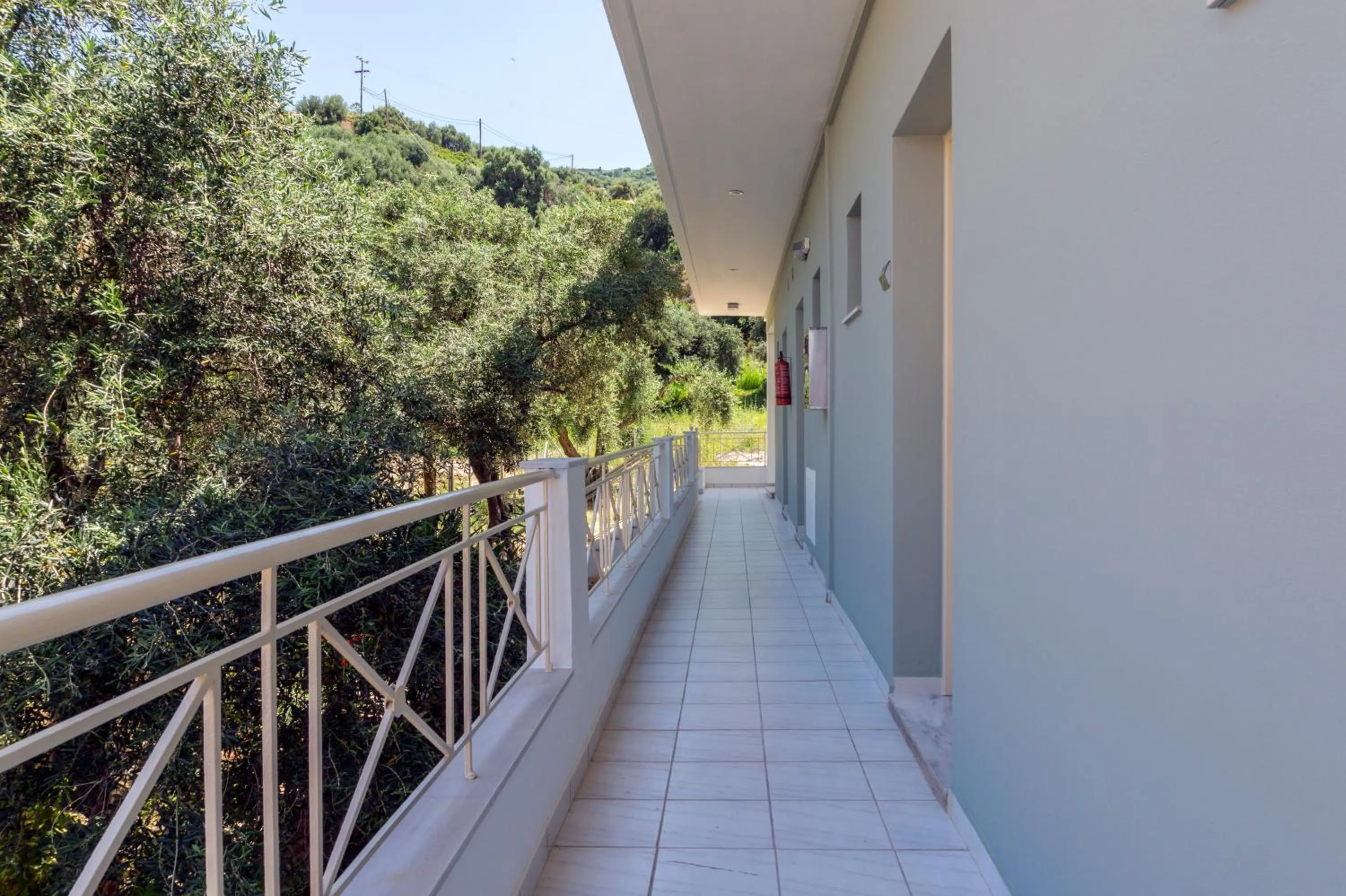 Facade/entrance in Studios Magda