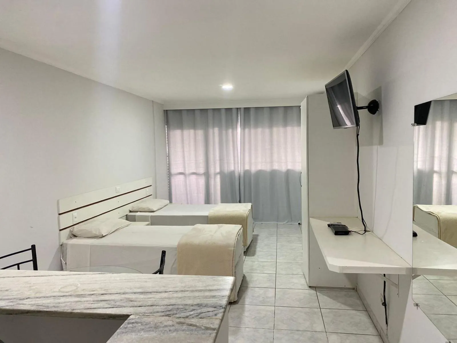 Bed in Harbor Buriti Hotel