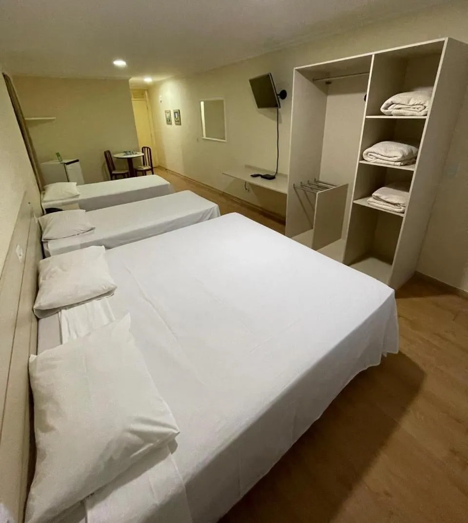 Bed in Harbor Buriti Hotel