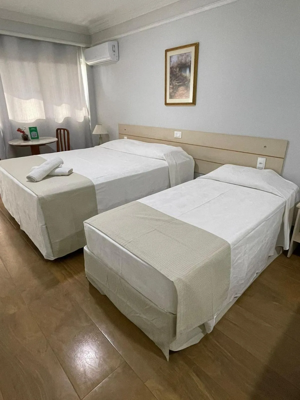 Bed in Harbor Buriti Hotel