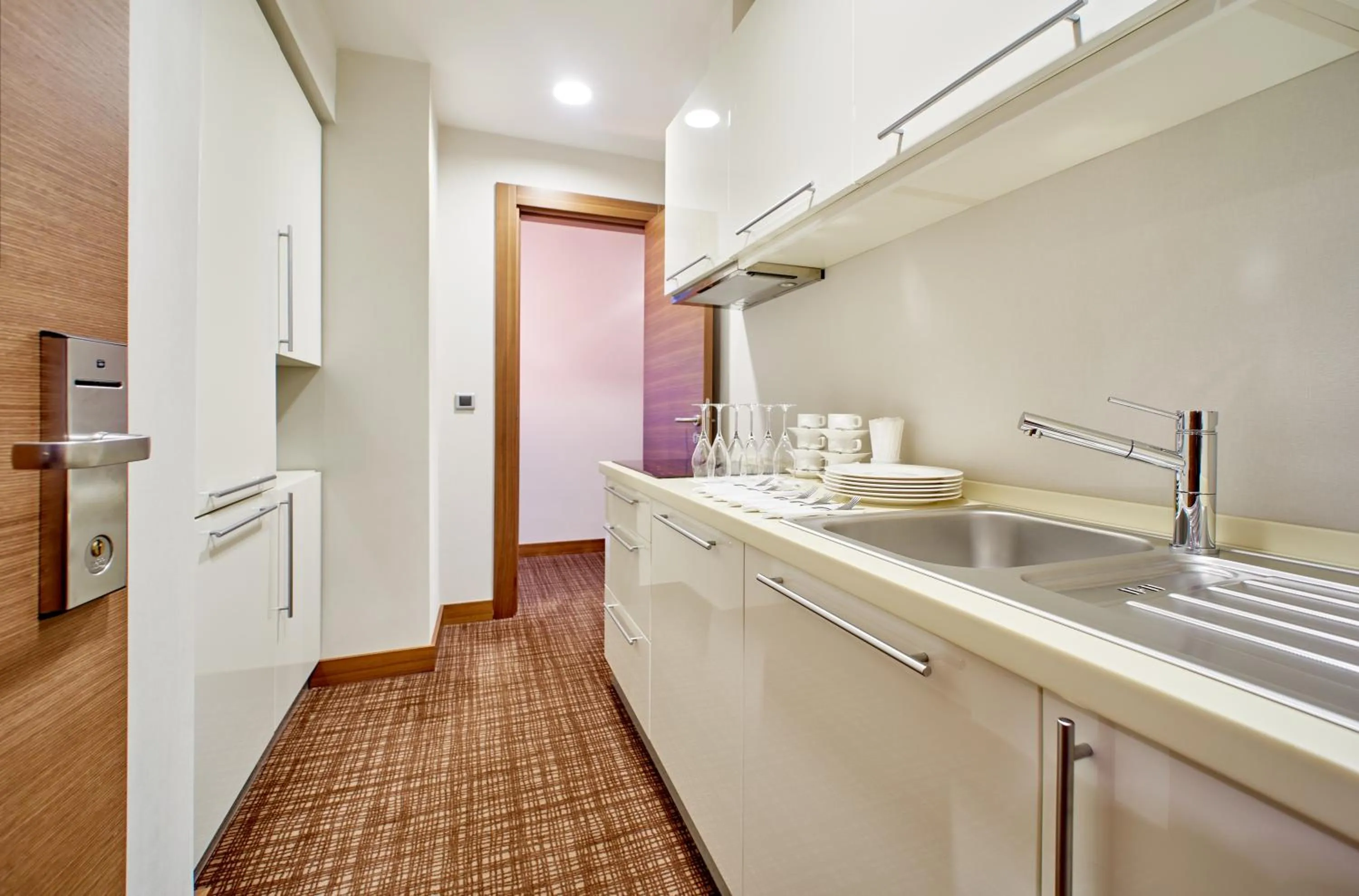 Kitchen or kitchenette in Radisson Blu Hotel, Kyiv Podil City Centre