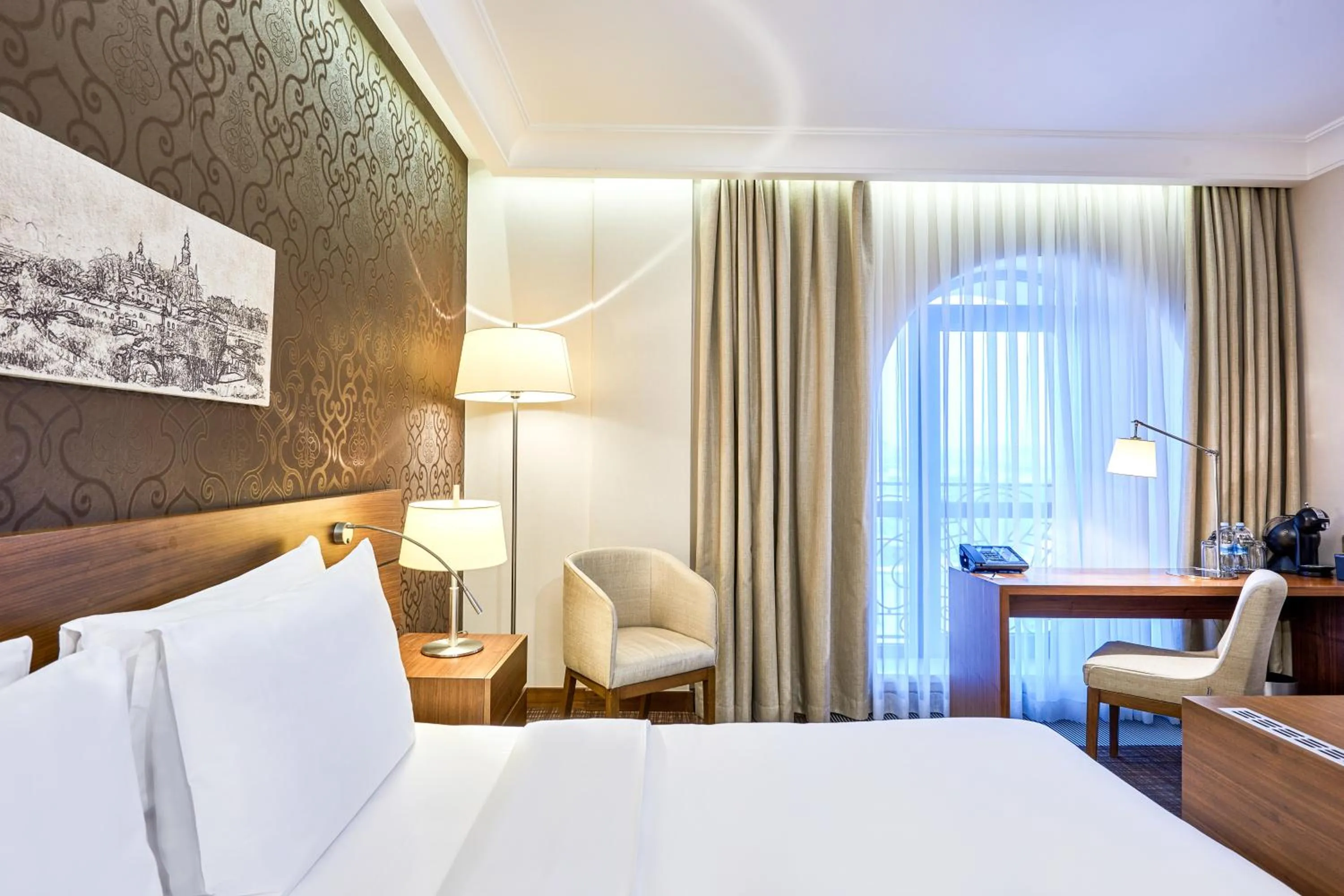 Photo of the whole room, Bed in Radisson Blu Hotel, Kyiv Podil City Centre