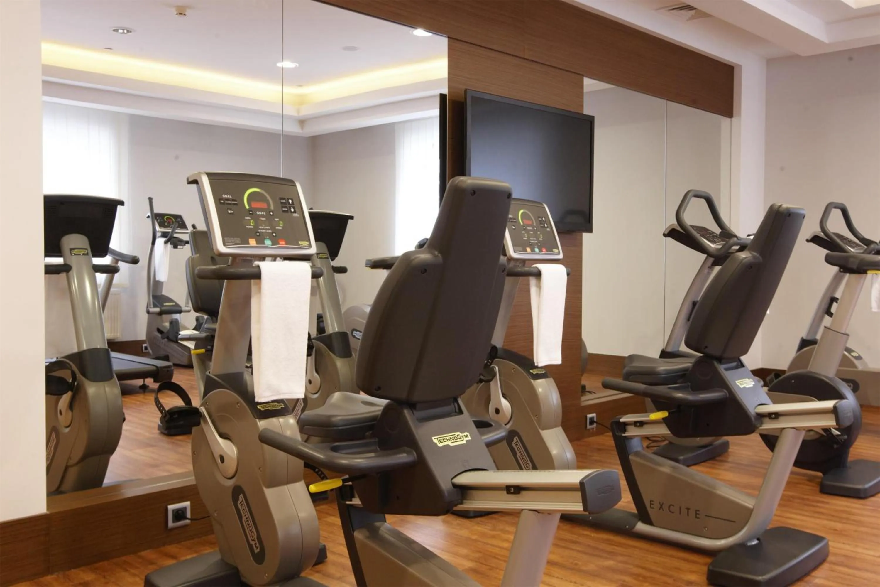 Fitness centre/facilities in Radisson Blu Hotel, Kyiv Podil City Centre