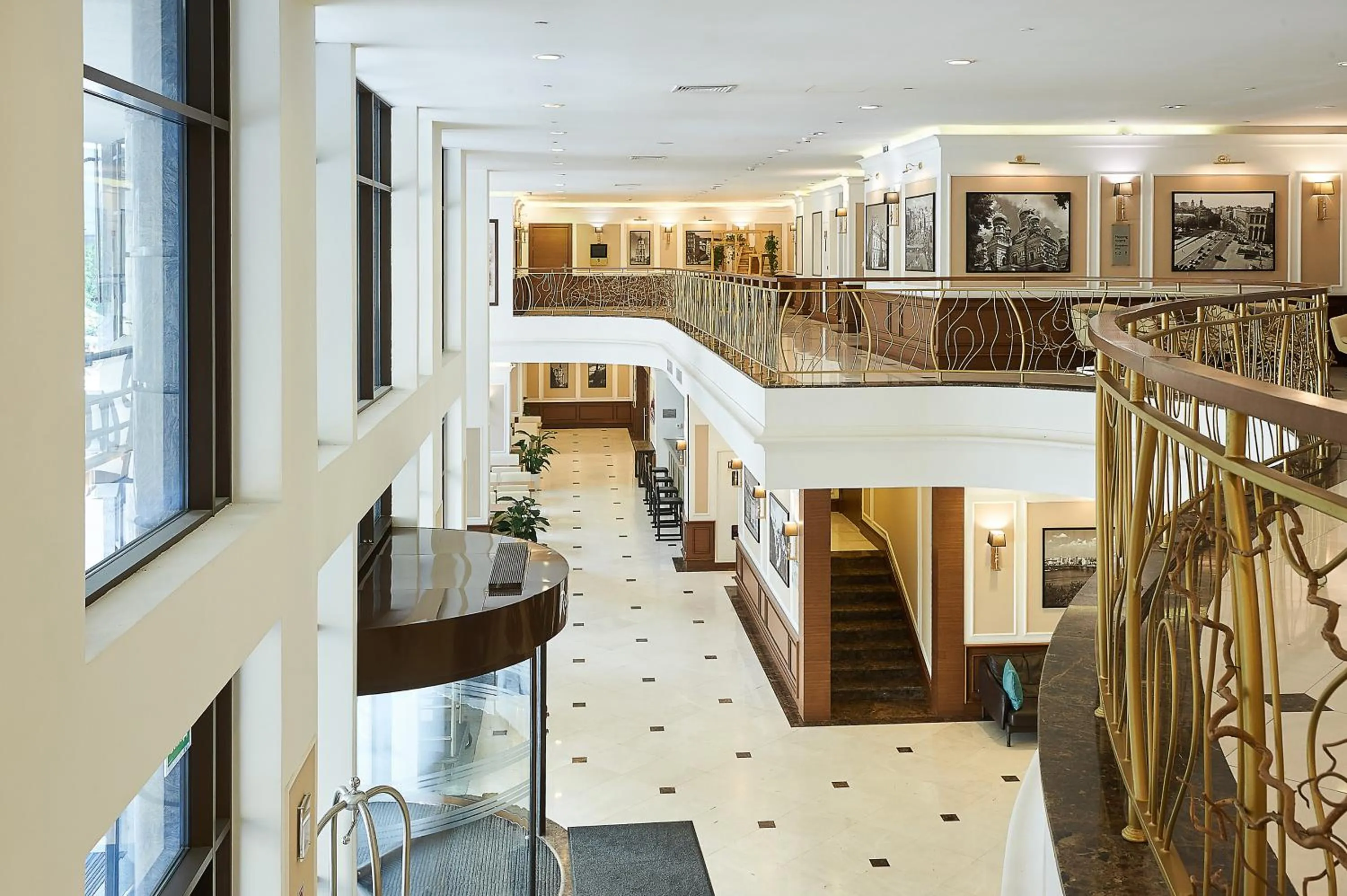 Lobby or reception in Radisson Blu Hotel, Kyiv Podil City Centre