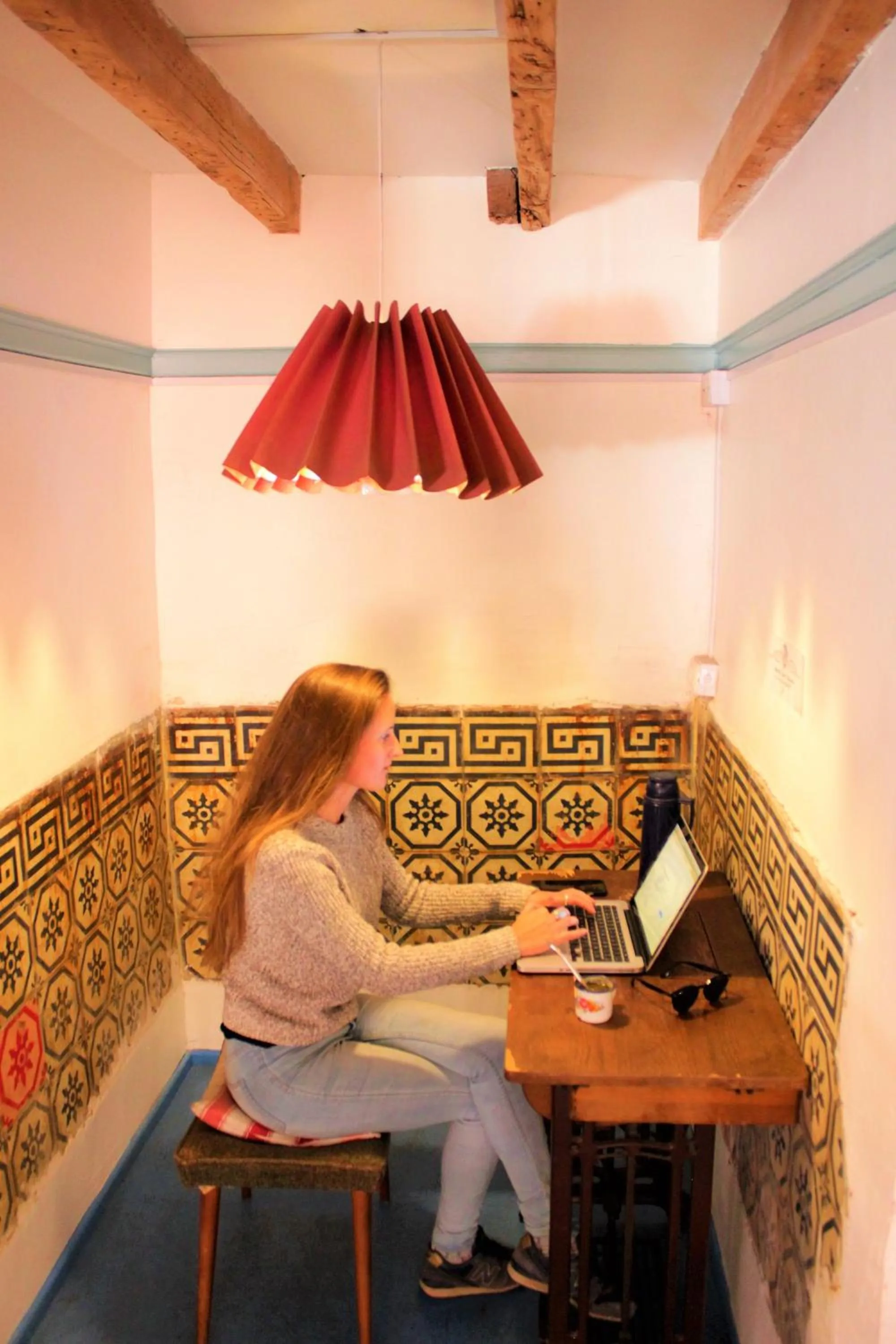 Lobby or reception in Casa Volante Hostal