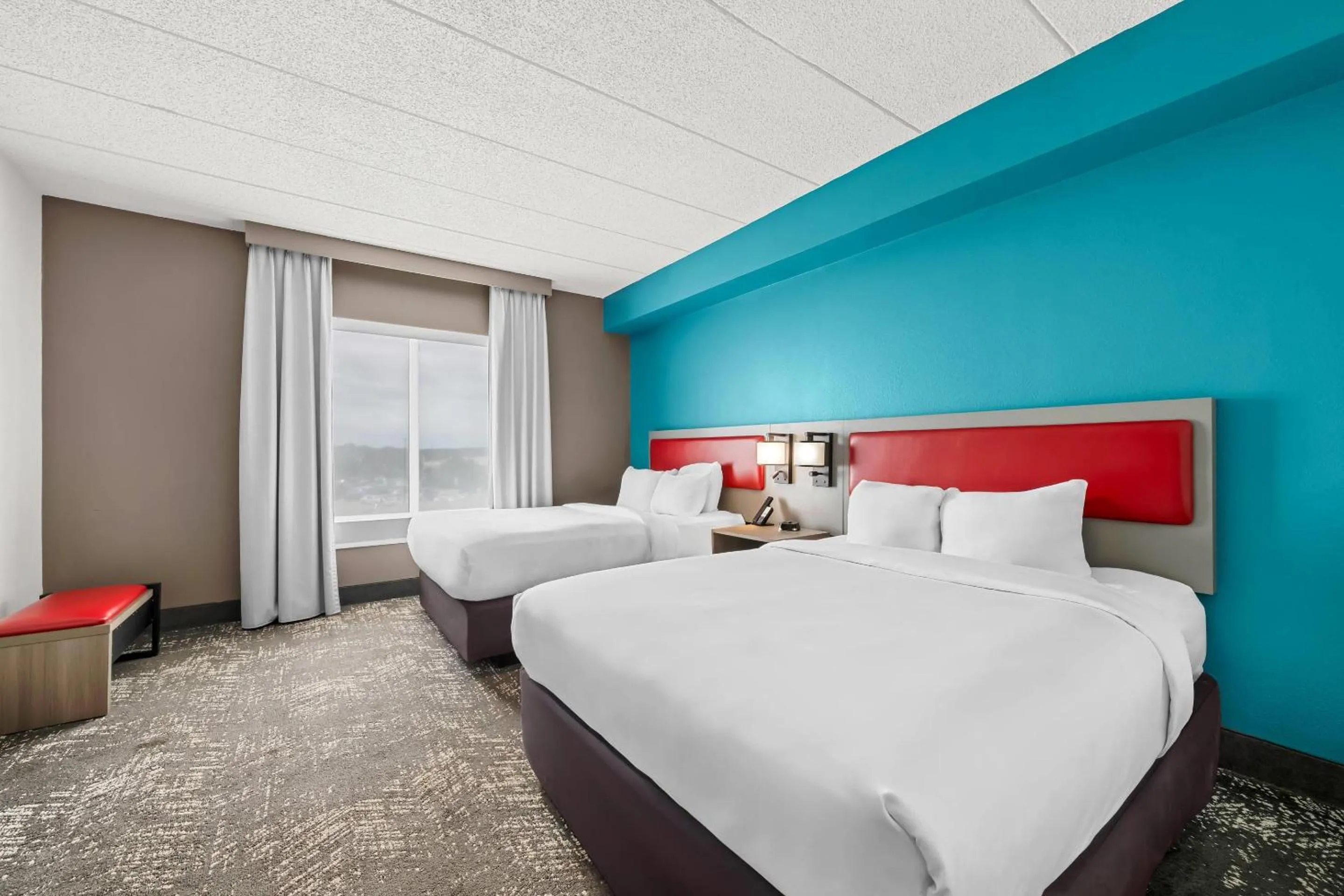 Bedroom, Bed in Comfort Suites Columbia at Harbison