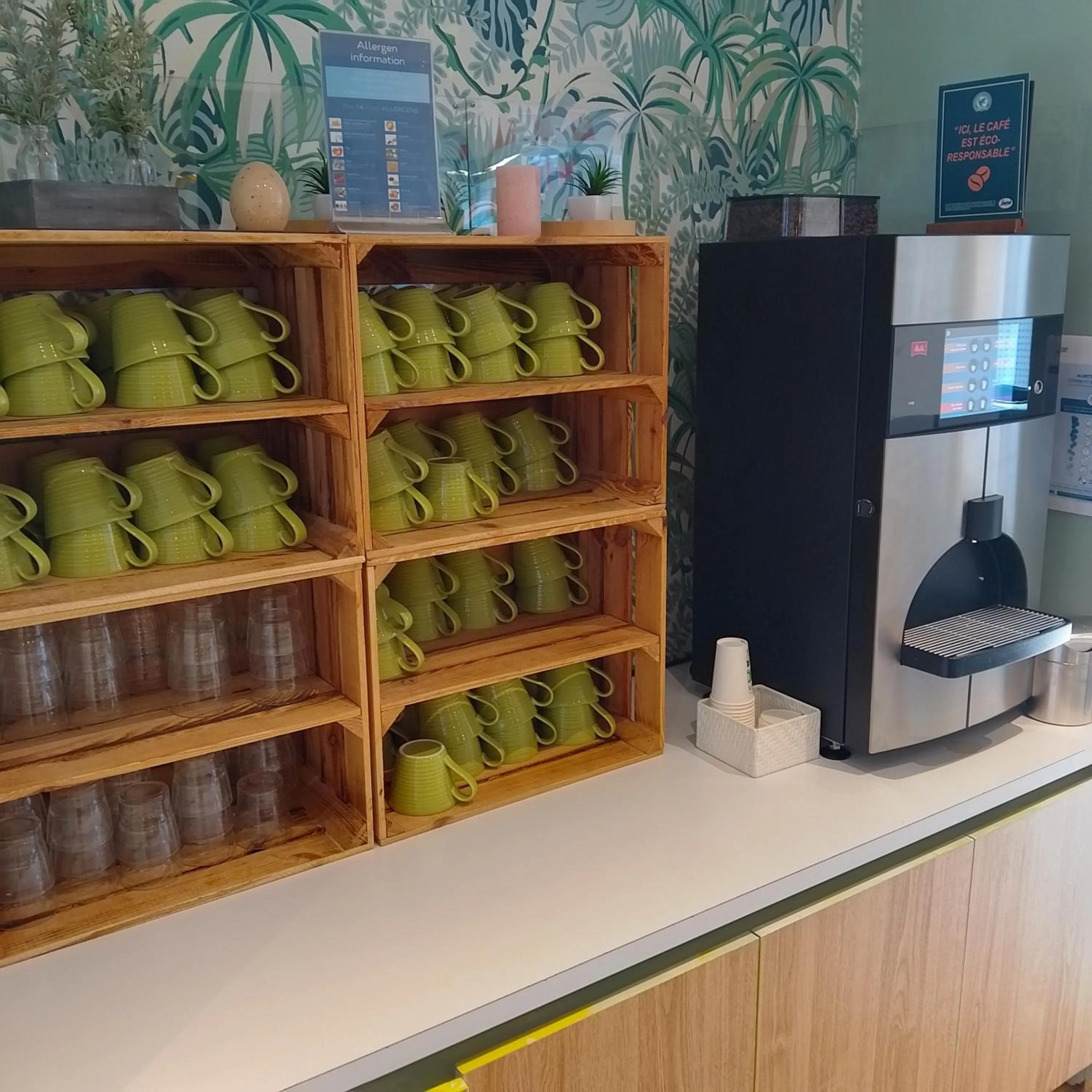 Buffet breakfast in ibis Styles Lille Centre Gare Beffroi