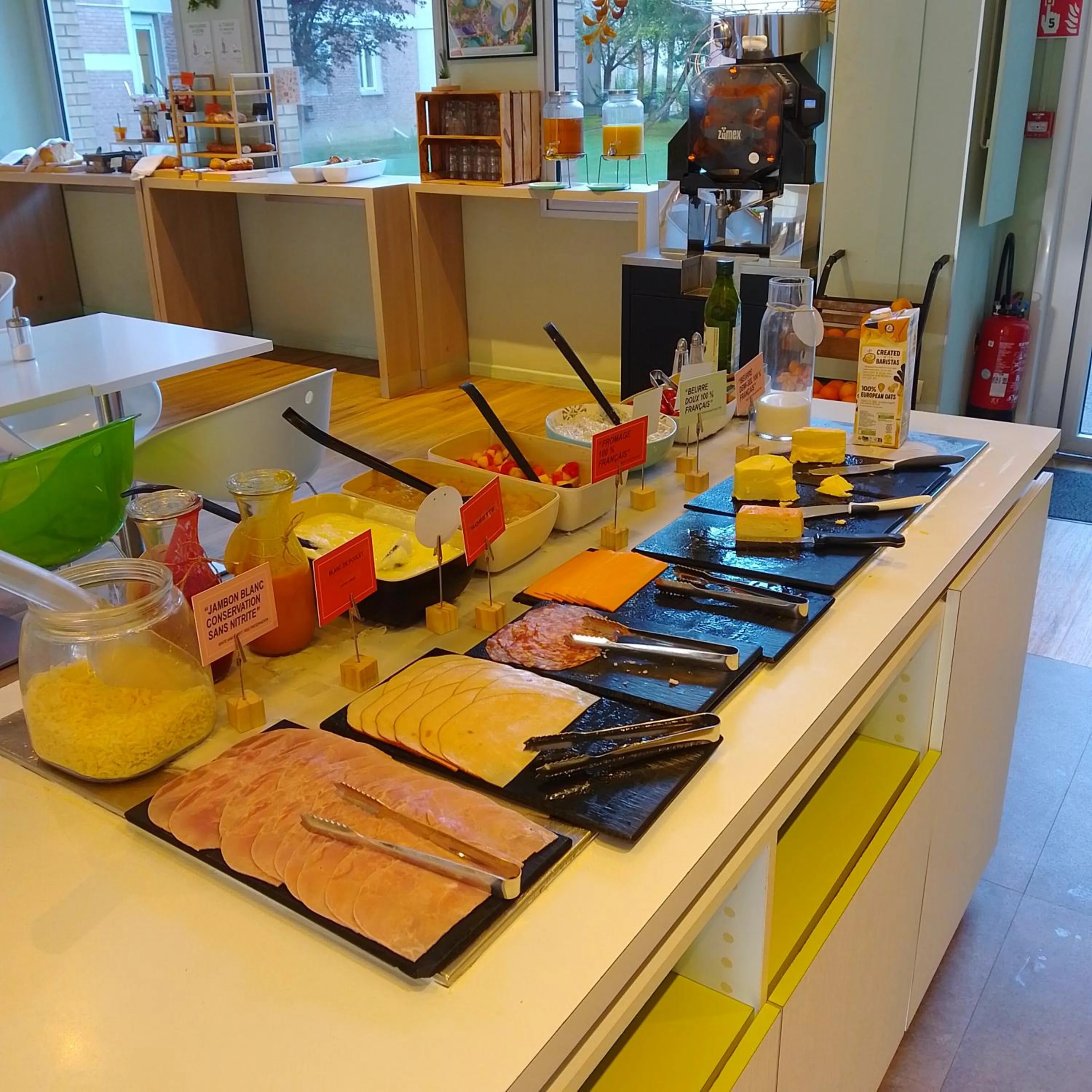 Buffet breakfast in ibis Styles Lille Centre Gare Beffroi