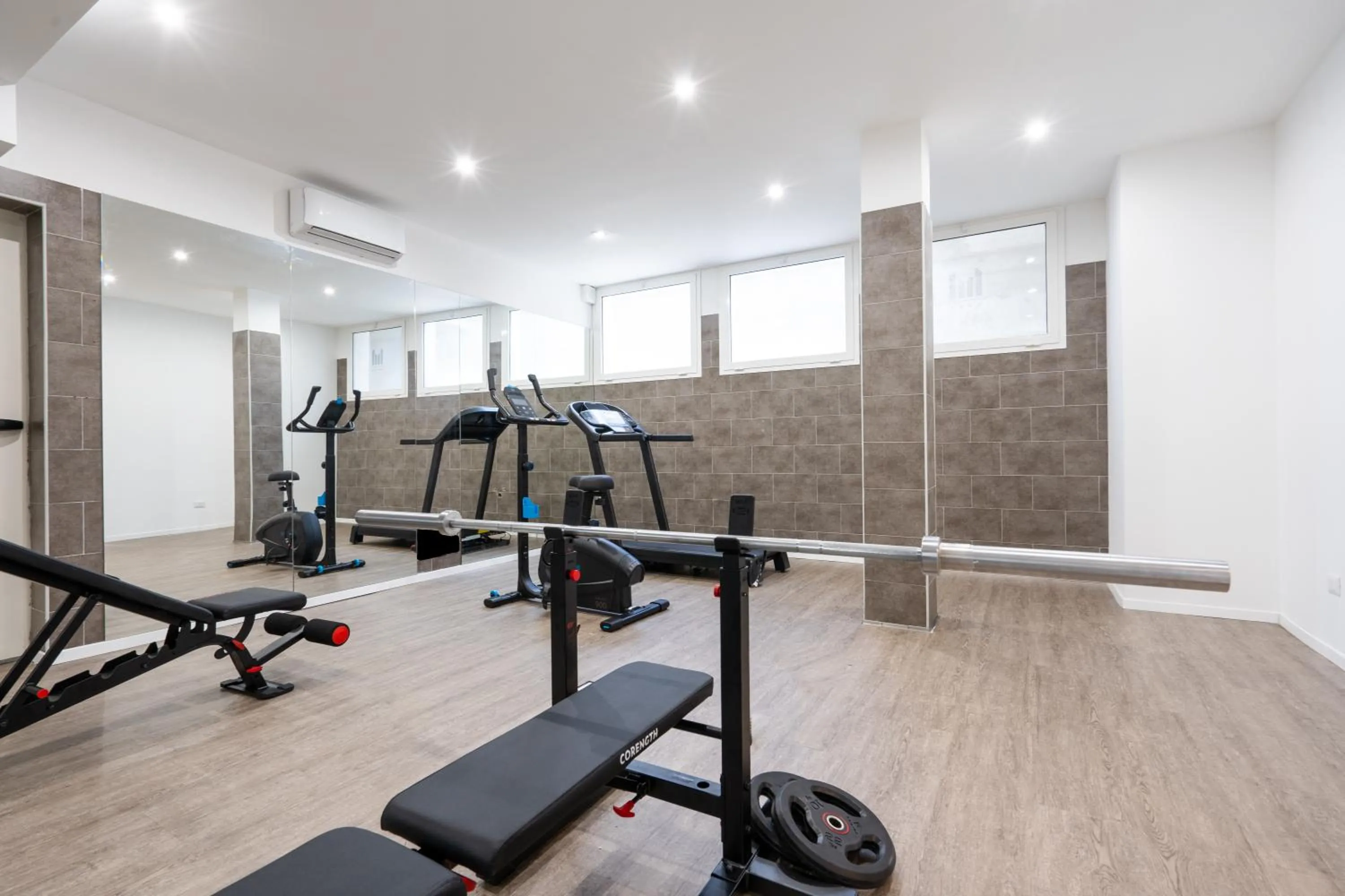 Fitness centre/facilities in Horizon Hotel Badesi