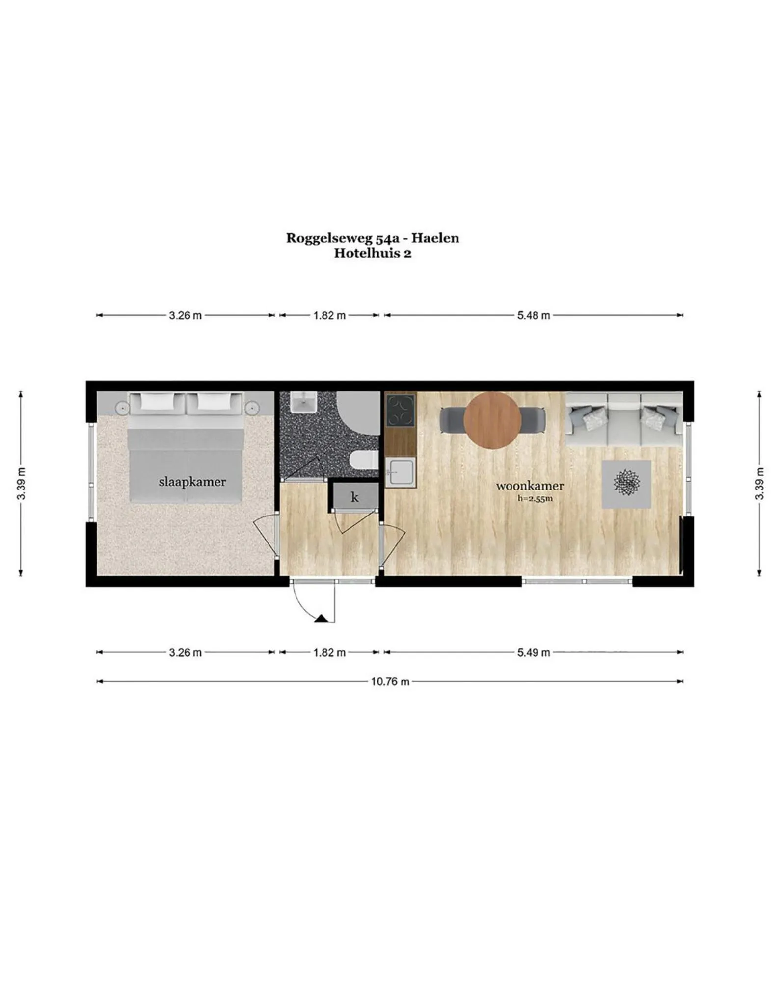 Floor plan in Landgoed Leudal - In de natuur nabij Roermond