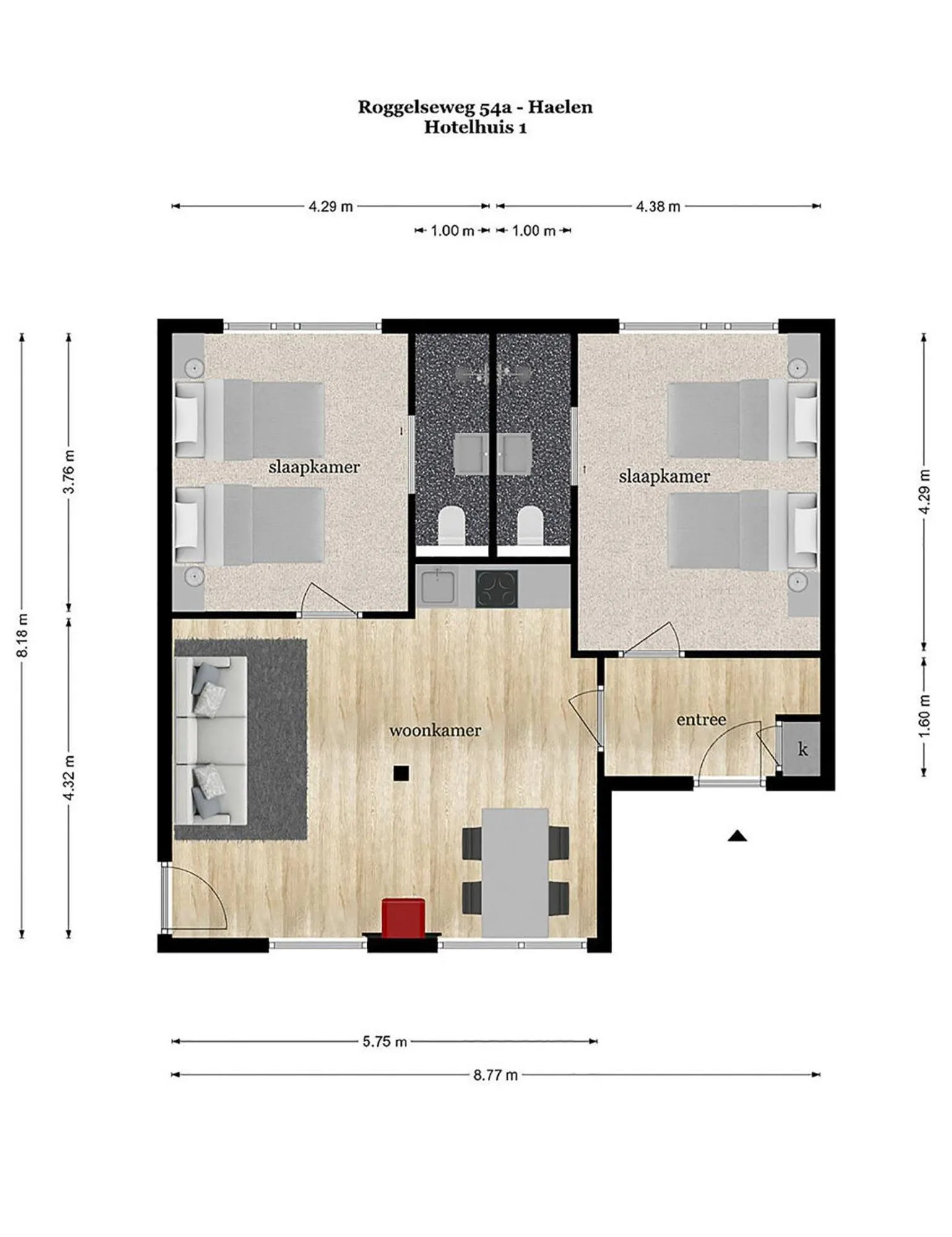 Floor plan in Landgoed Leudal - In de natuur nabij Roermond