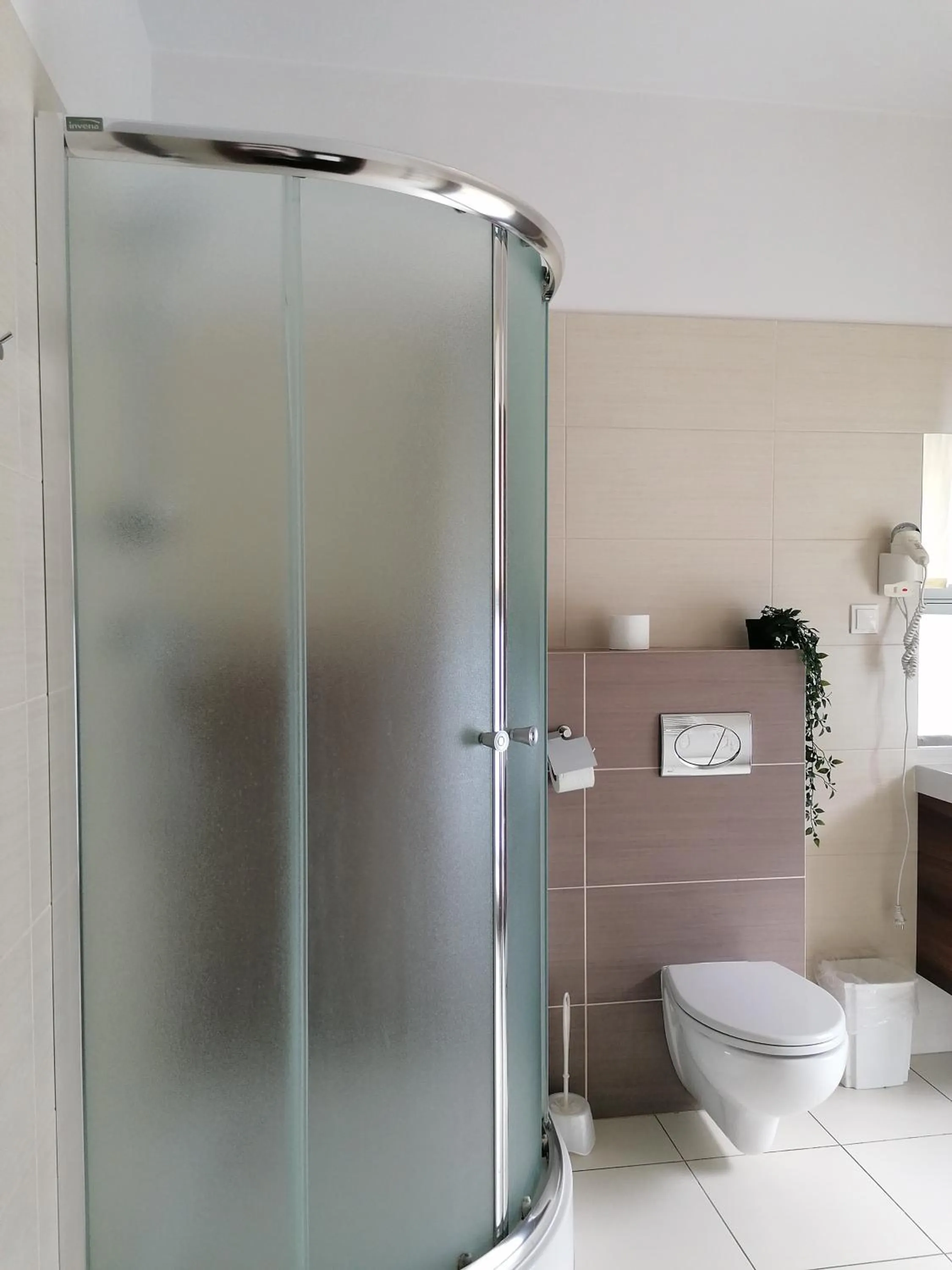 Shower in NotaBene Wola Apartment