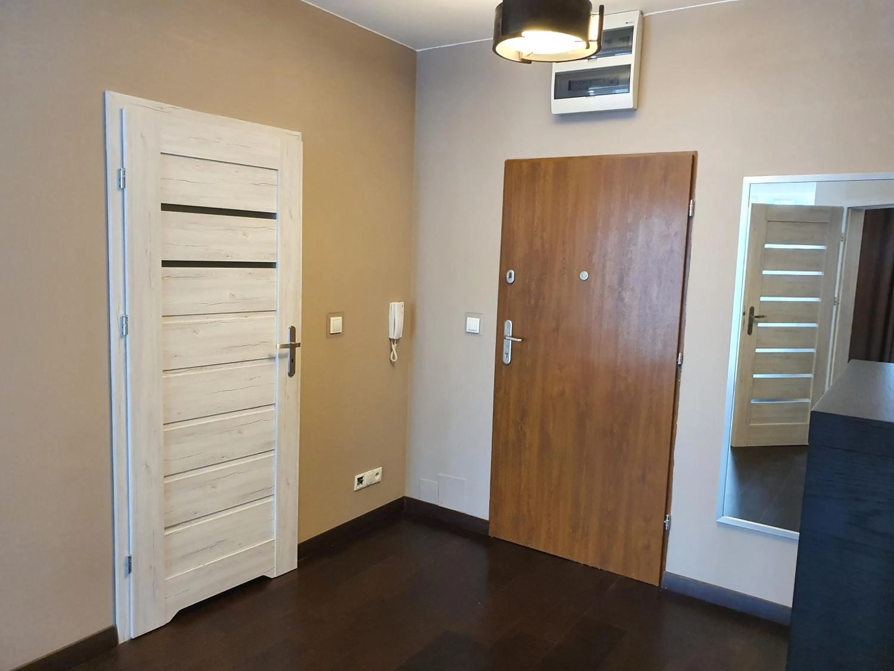 Photo of the whole room in NotaBene Wola Apartment