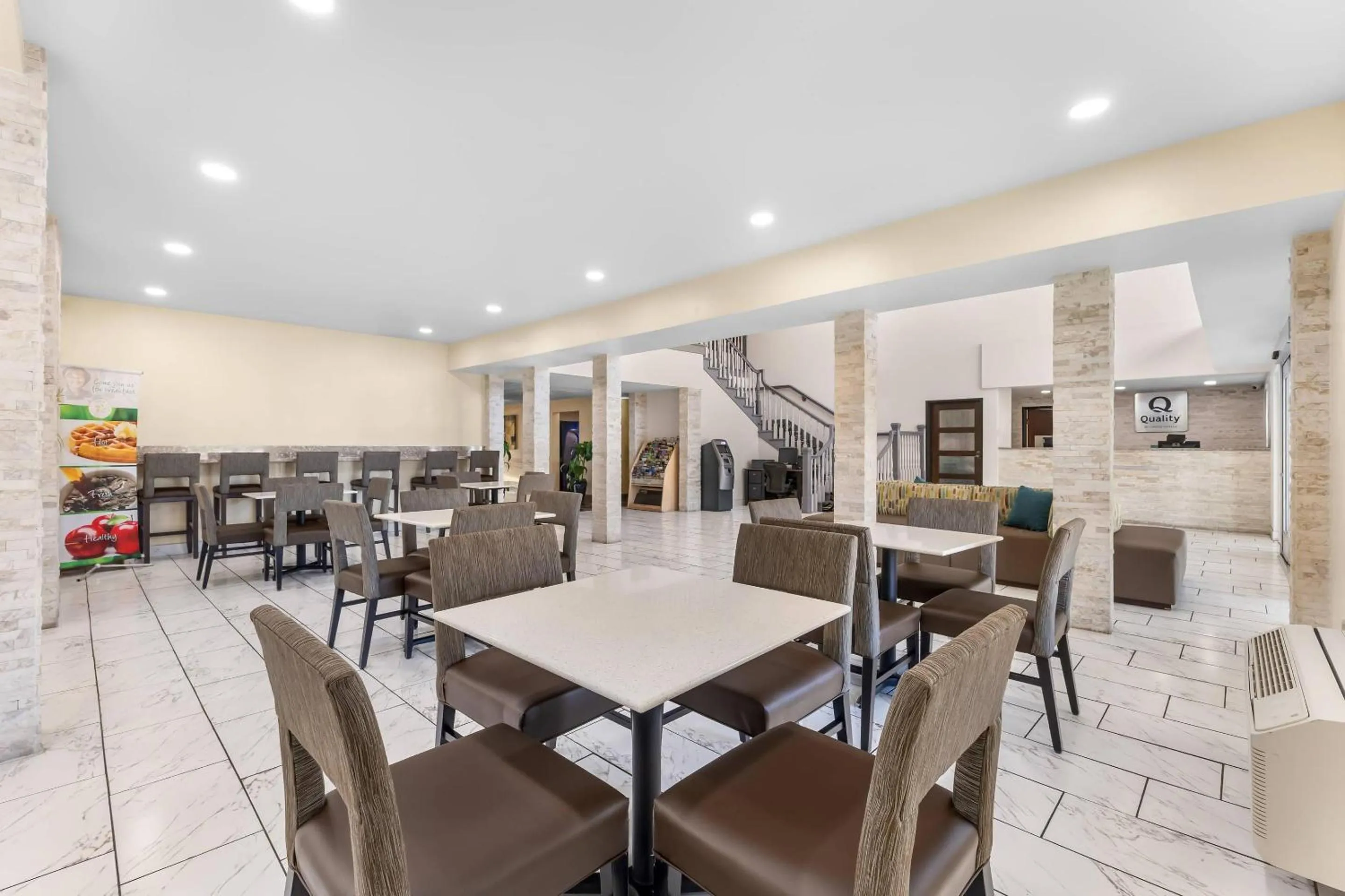 Breakfast in Quality Inn & Suites Salt Lake City Airport West