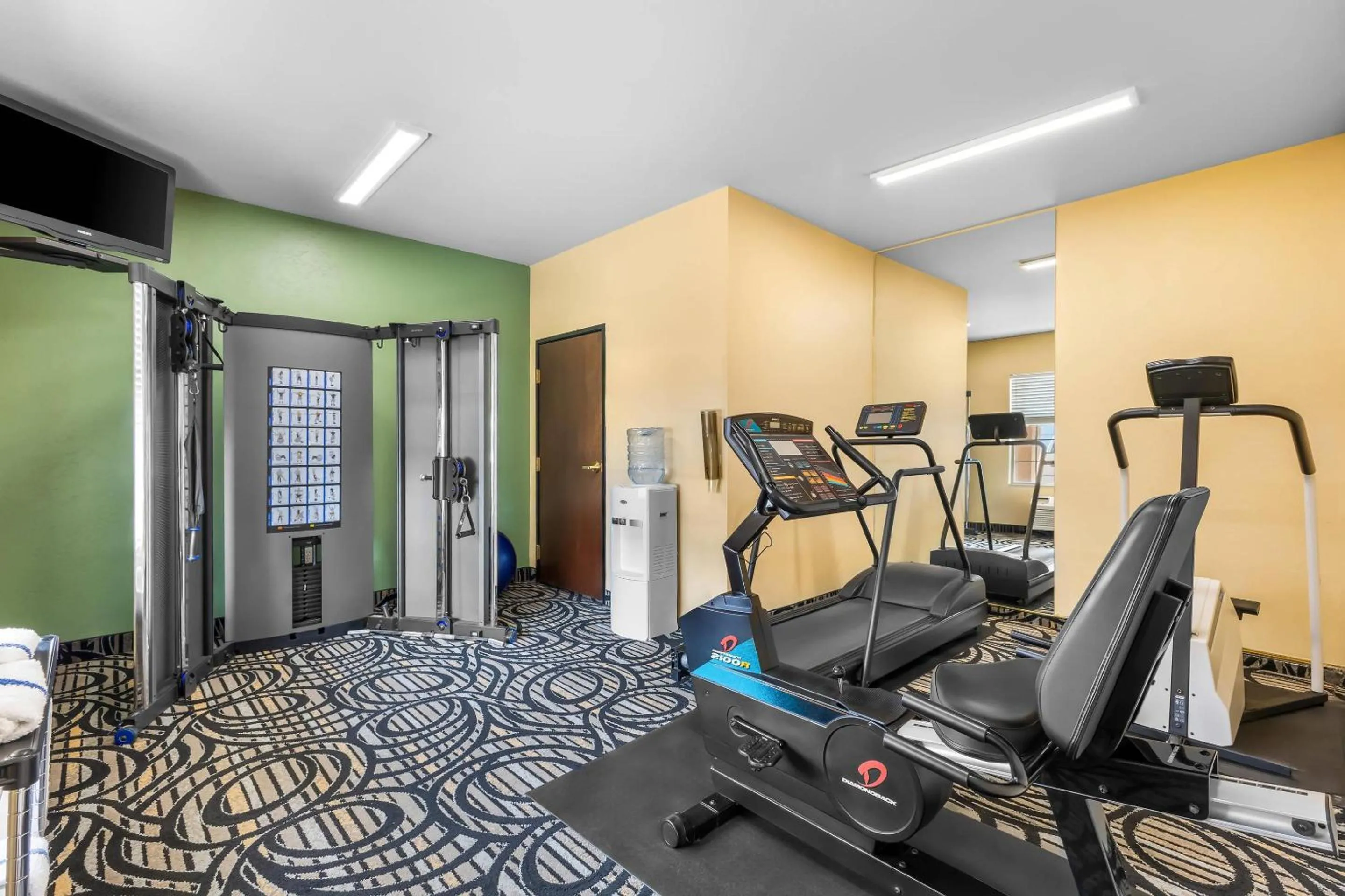 Fitness centre/facilities in Quality Inn & Suites Salt Lake City Airport West