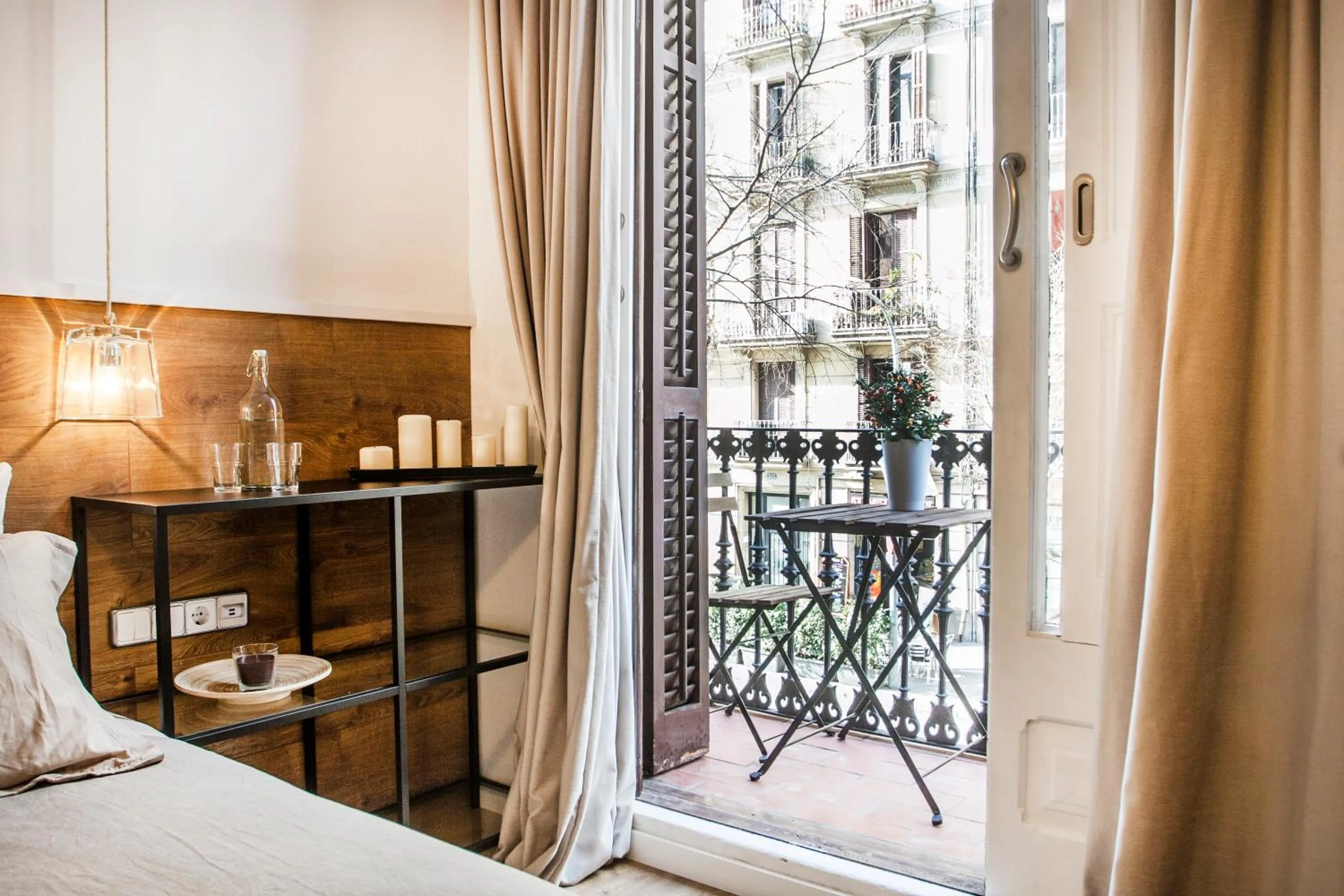 Balcony/Terrace, Bed in Cien