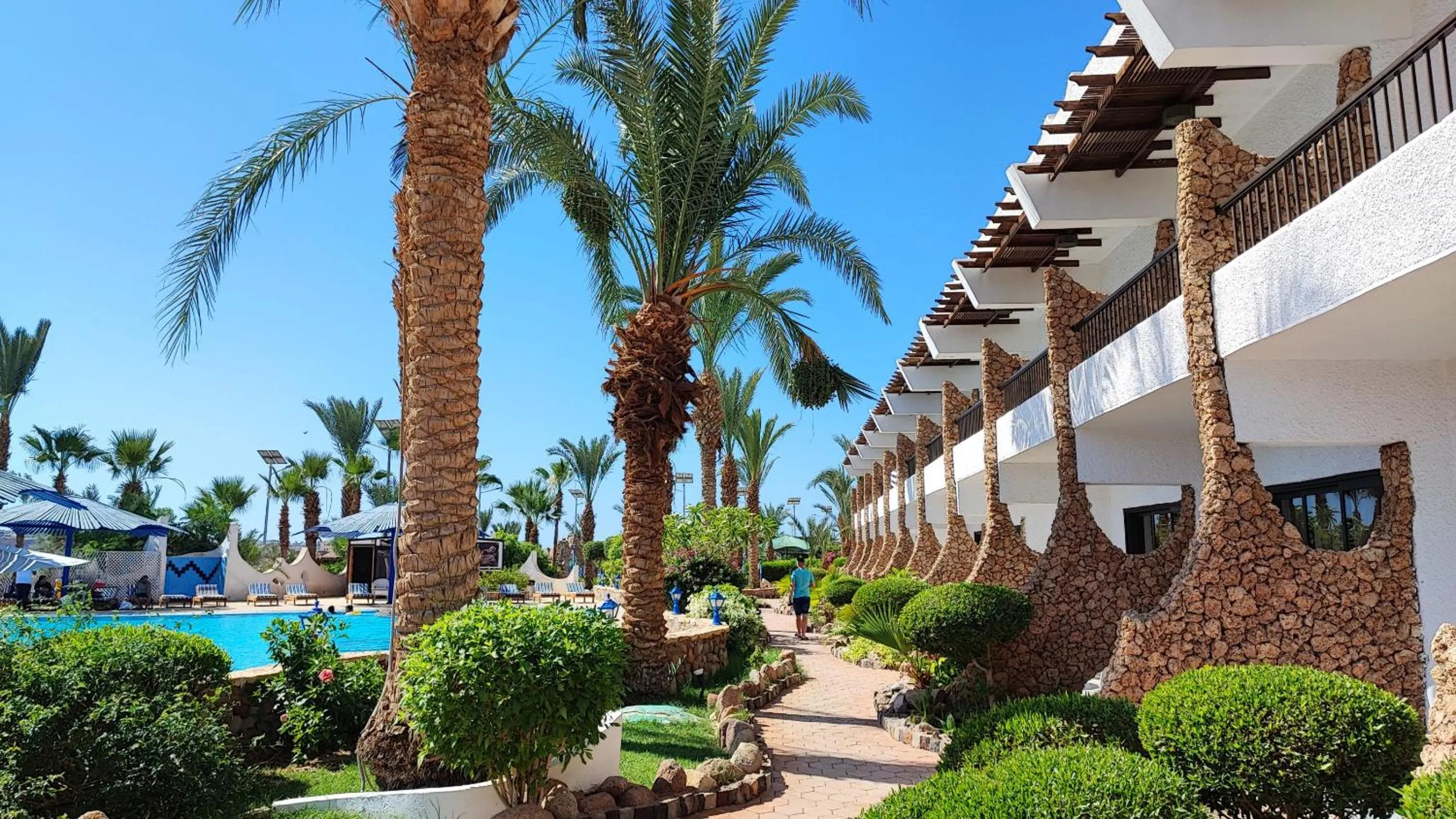 Pool view in Turquoise Beach Hotel