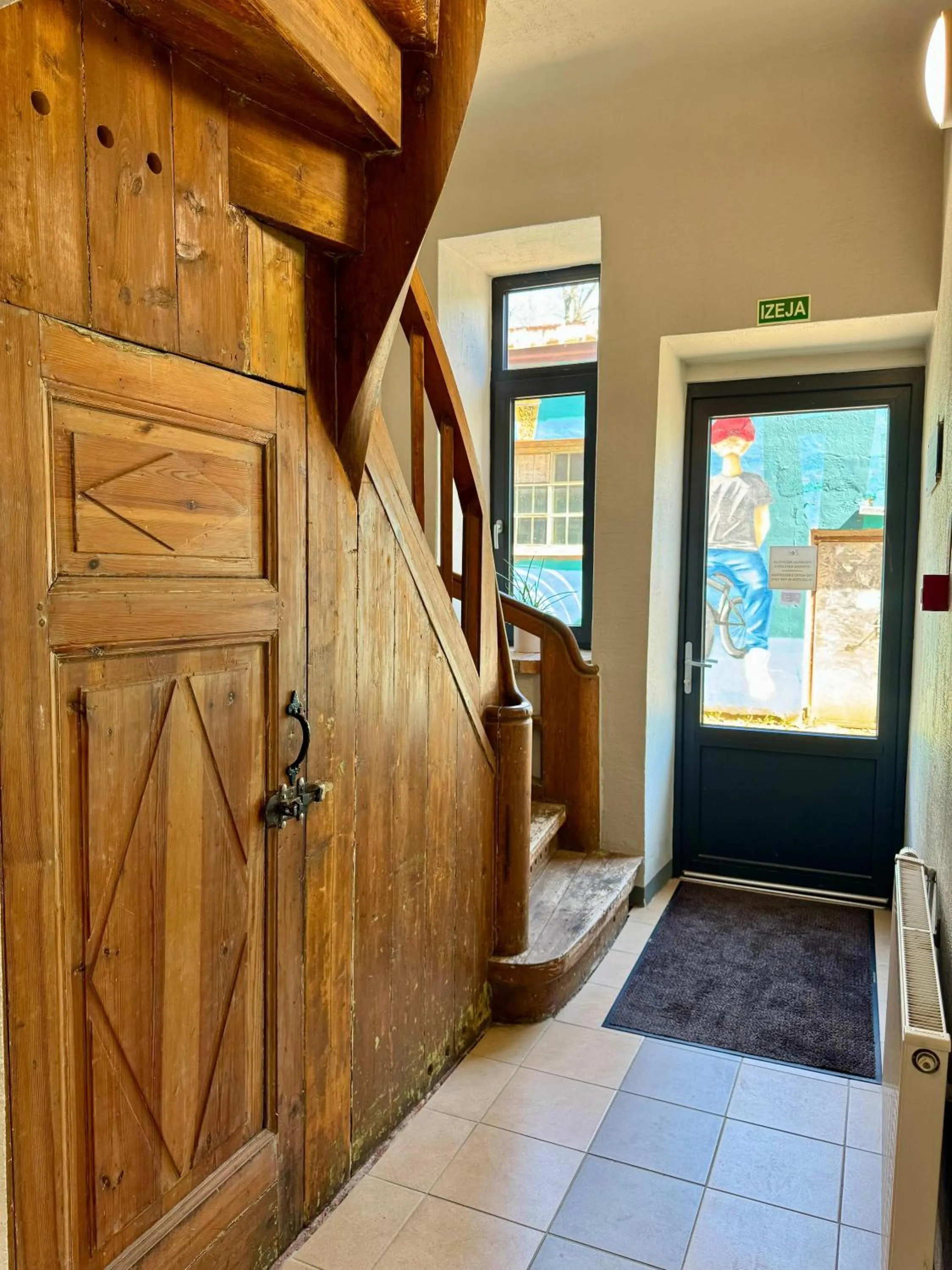 Decorative detail in Zeit Hotel