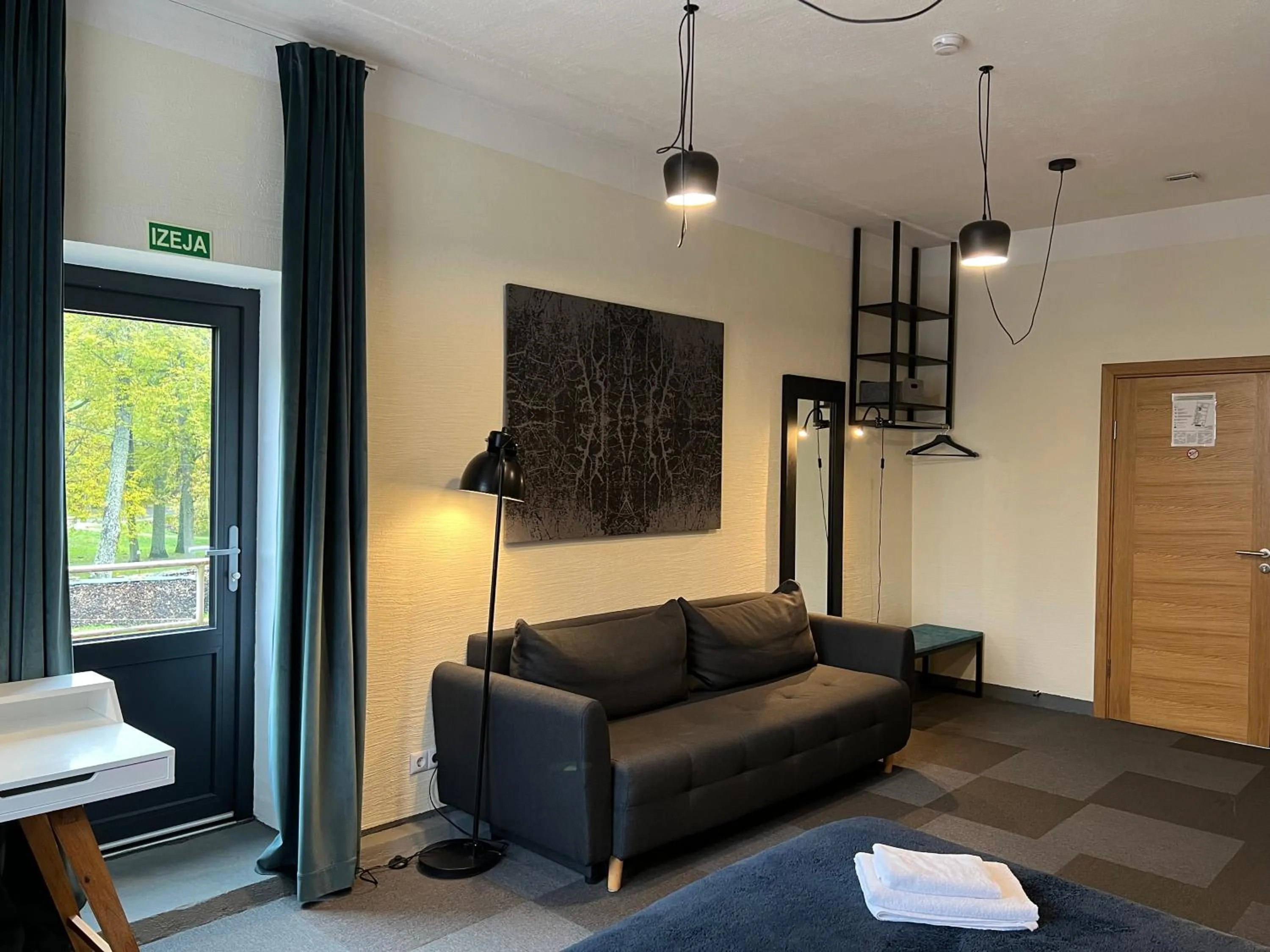 Seating area in Zeit Hotel