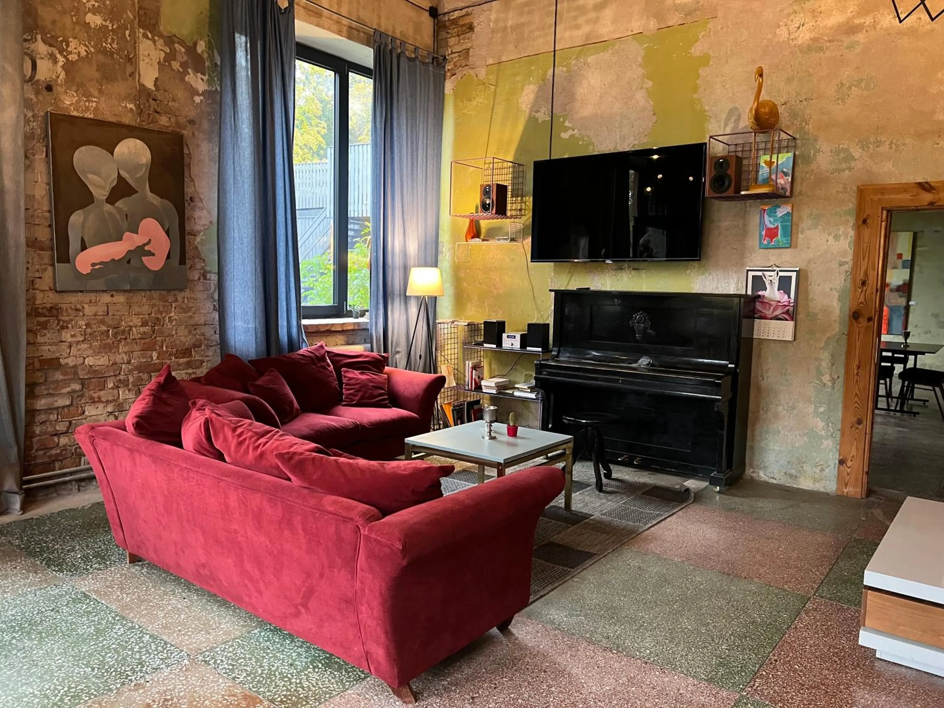 Seating area in Zeit Hotel